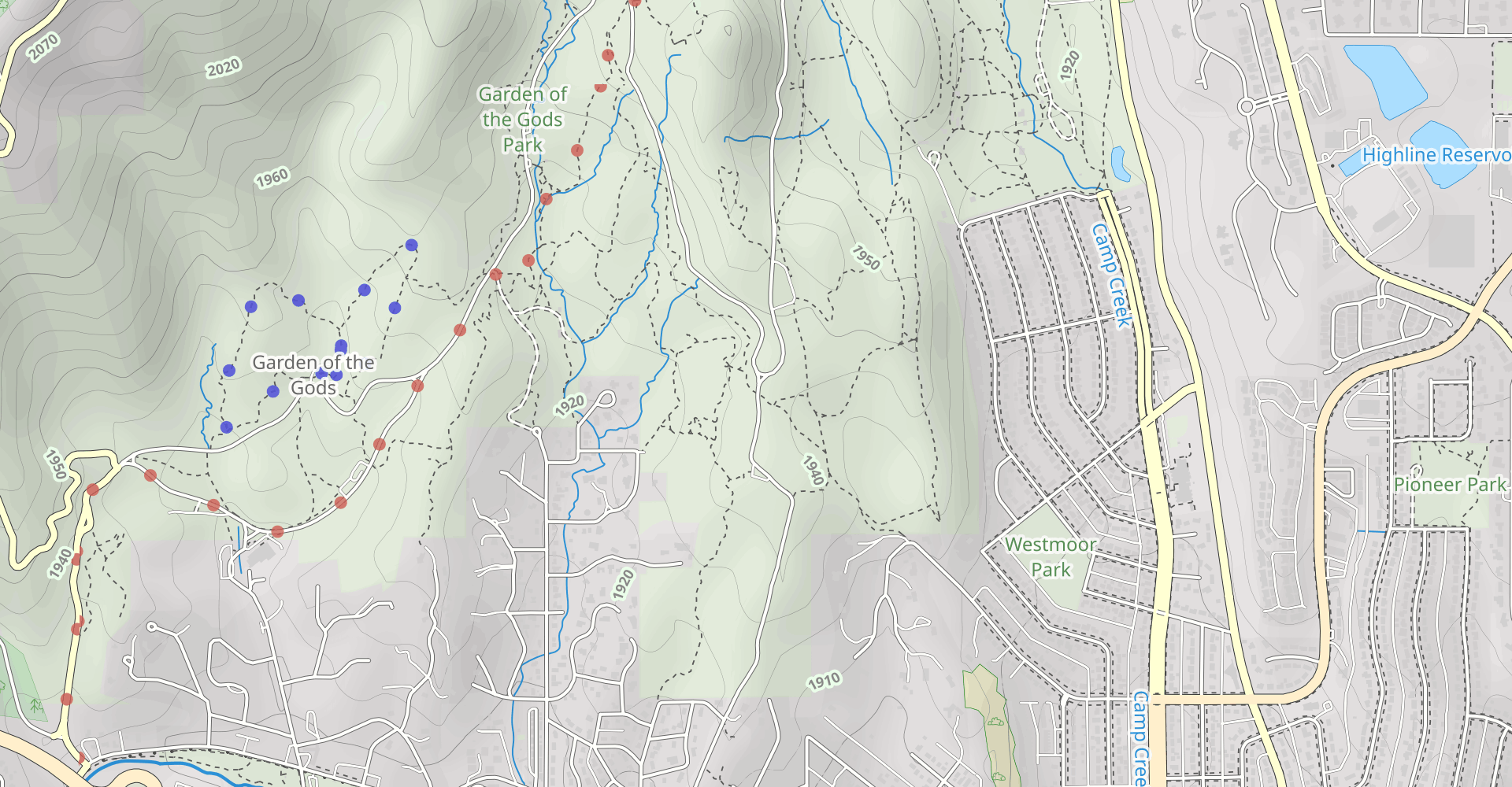 Old Colorado City Trail Via Buckskin Charlie Trail