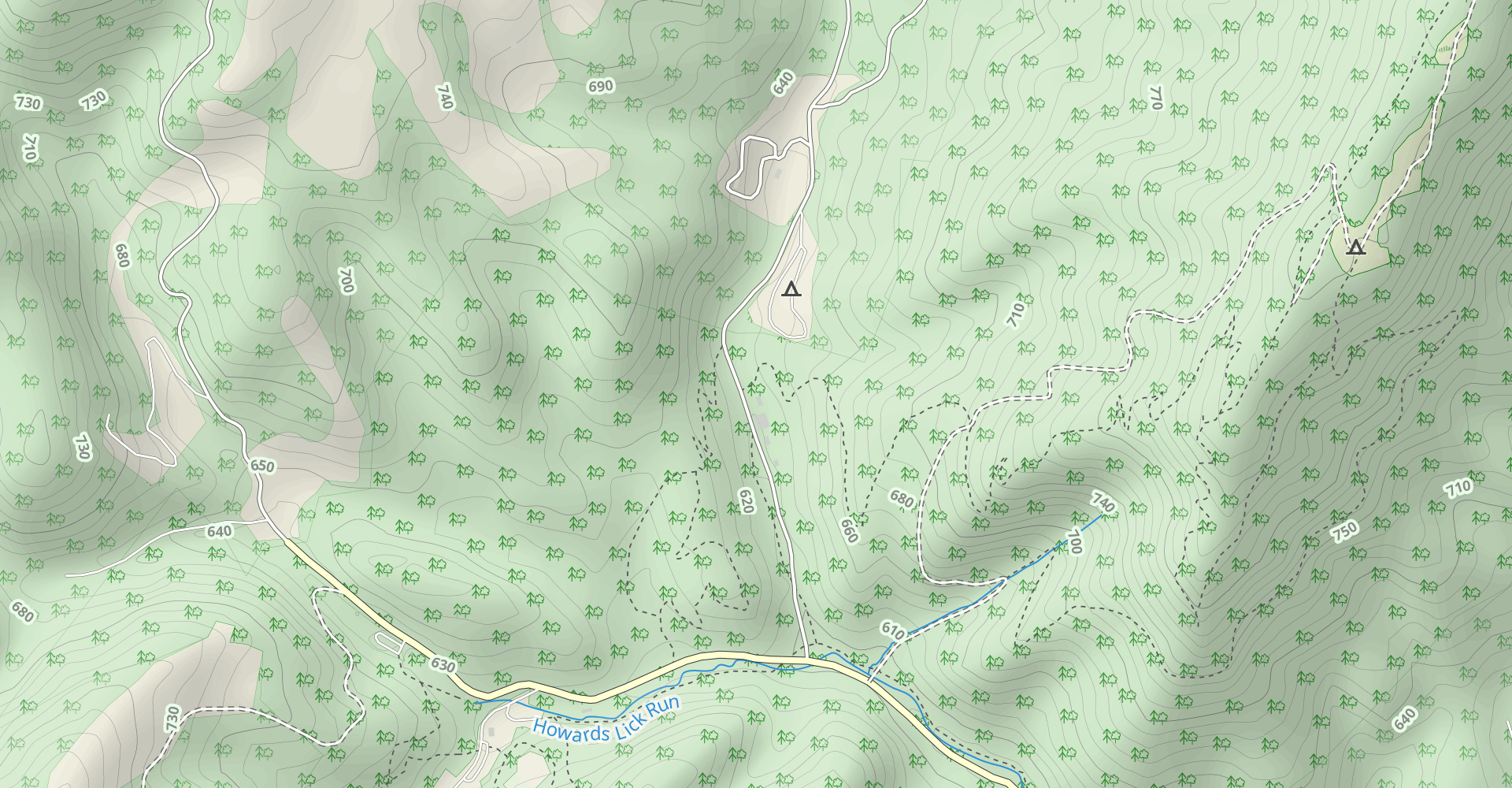 White Oak to Big Ridge Loop