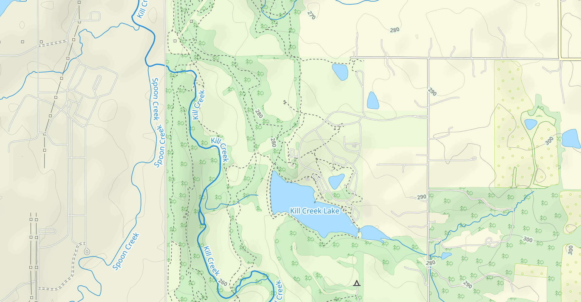 Hike Kill Creek Streamway Trail