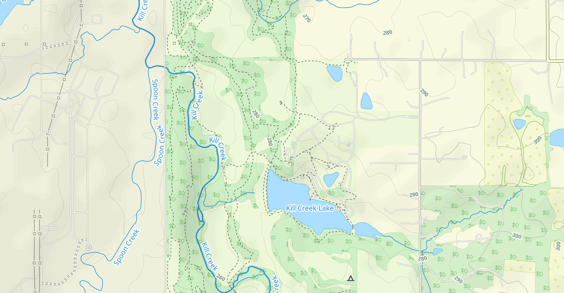 Hike Kill Creek Park Trail