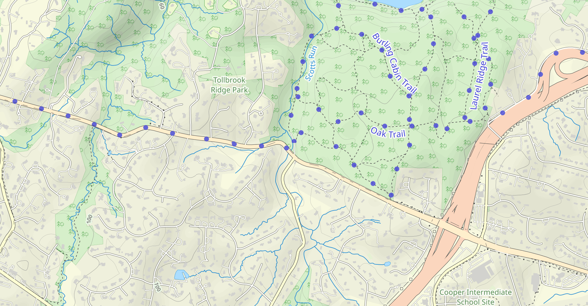Woodland Trail to River Trail Loop