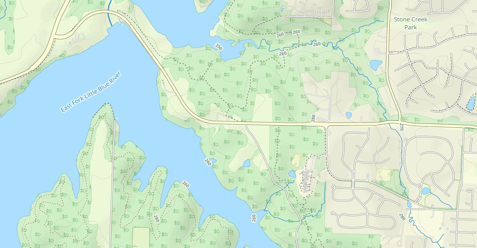 Lake Vista Trail Loop from Liggett Road