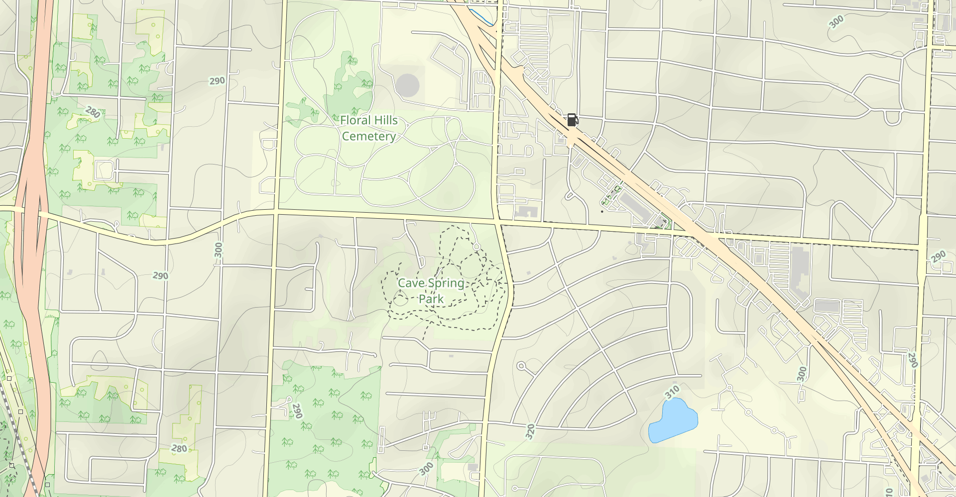 Cave Springs Lake Loop