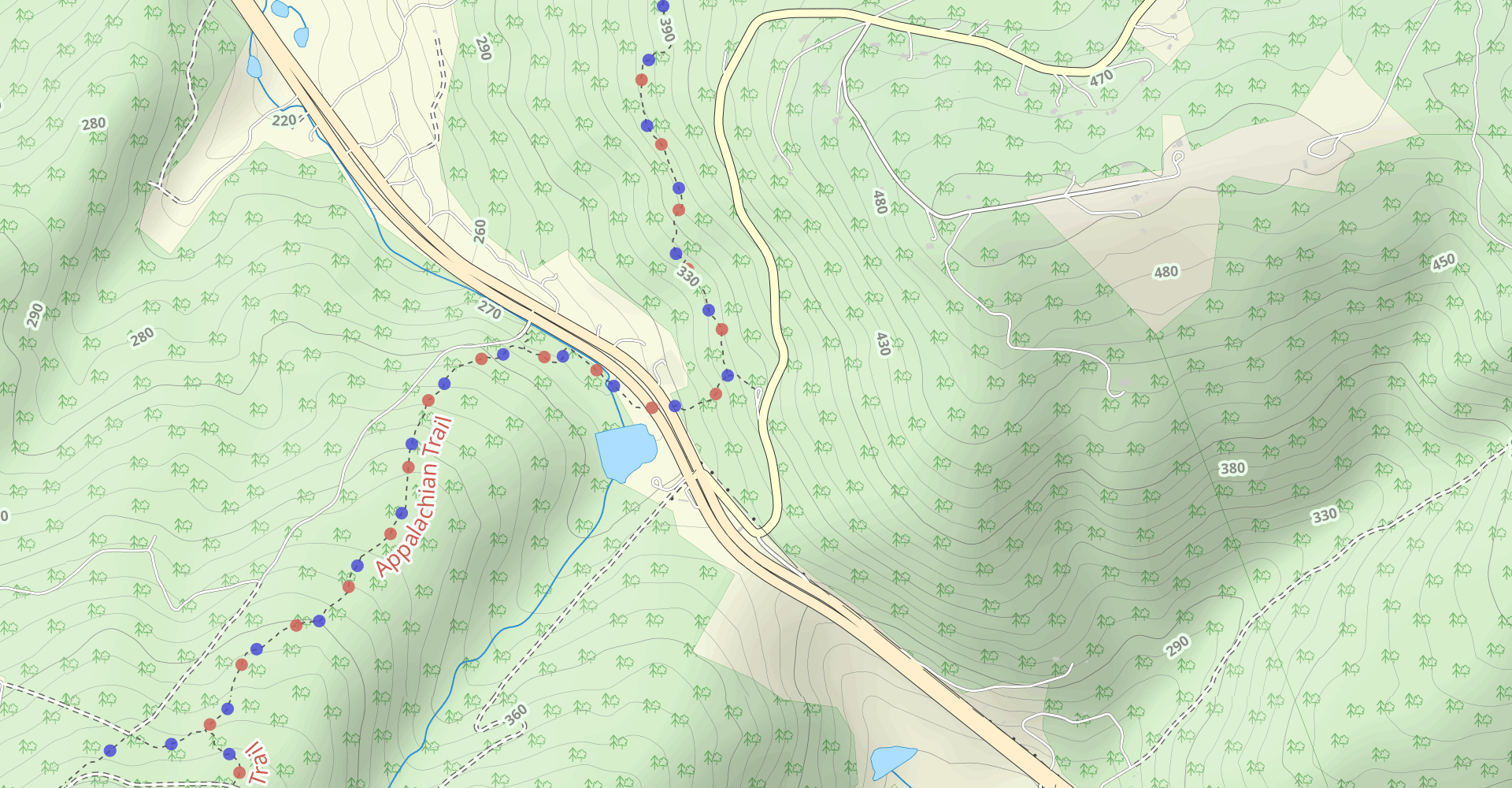 Ashby Gap and Old Appalachian Trail Loop