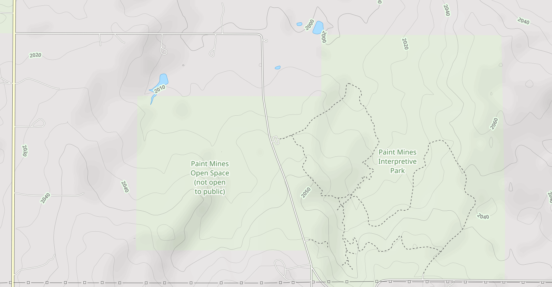 Paint Mines Interpretive Trail Loop