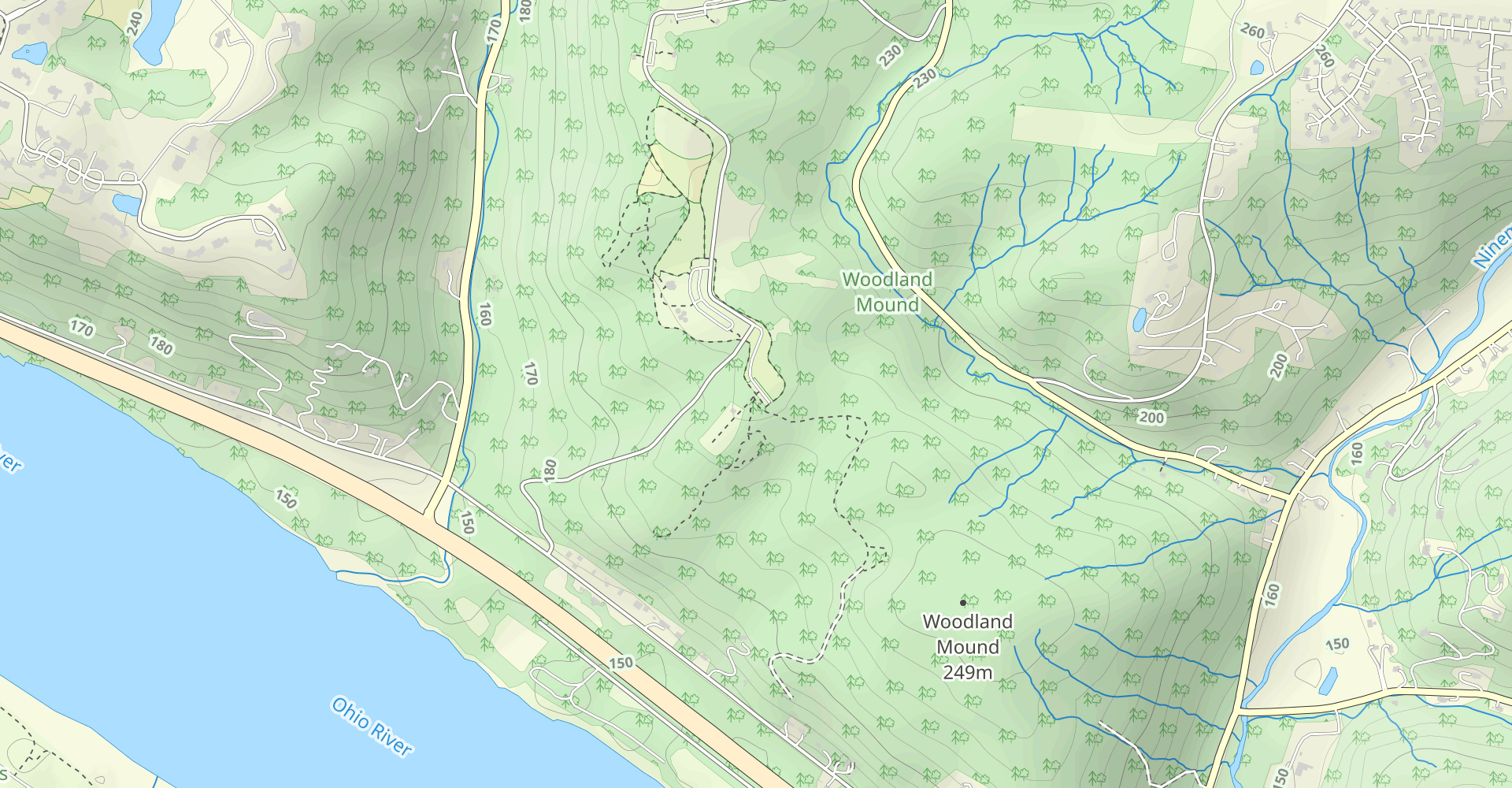 Woodland Mound Loop Trail