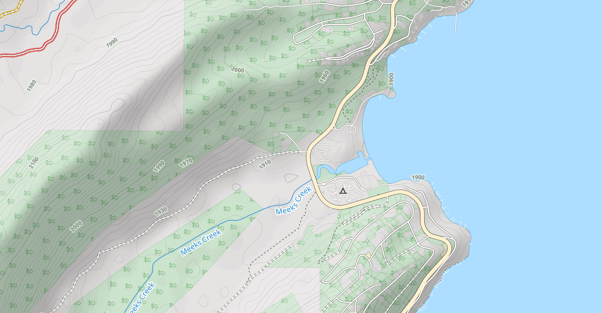 Lake Genevieve and Crag Lake via Meeks Bay Trail