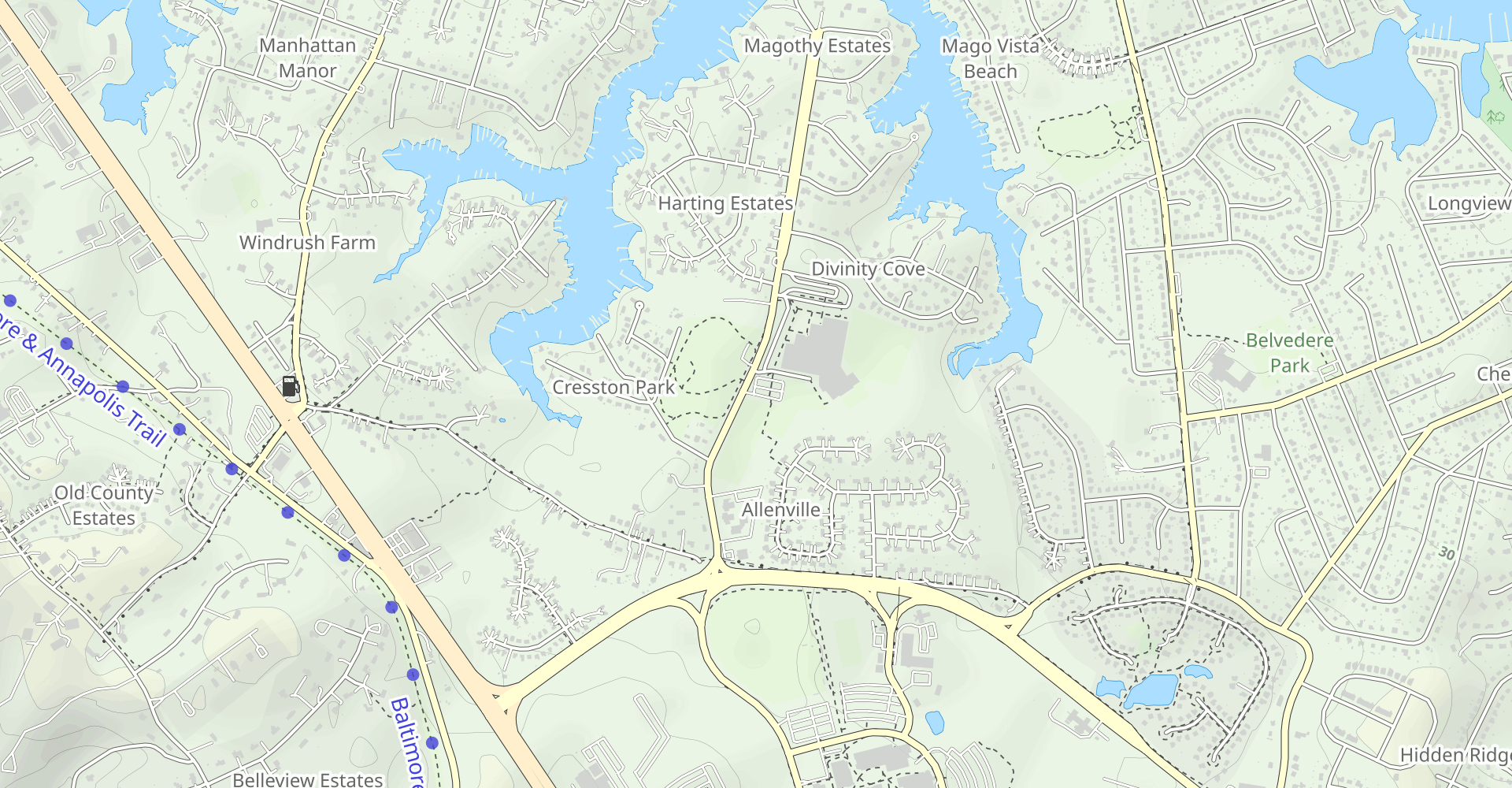 Twin Oaks Park Loop