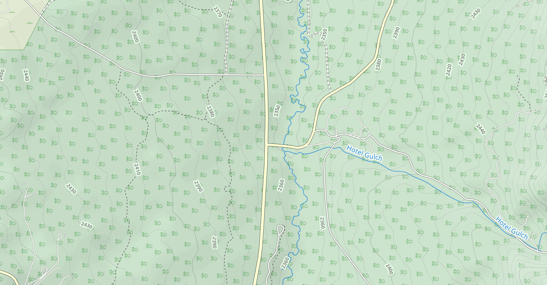 Missouri Gulch OHV Route