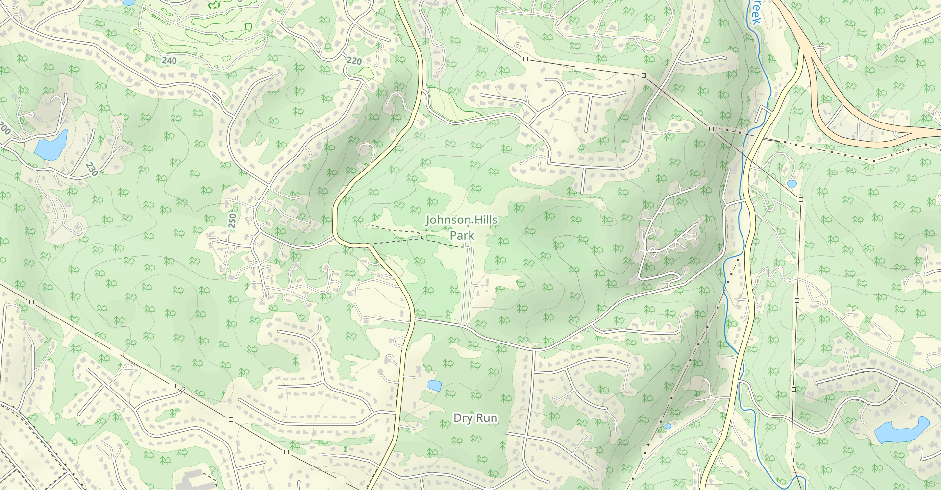 Johnson Hills Park Trails