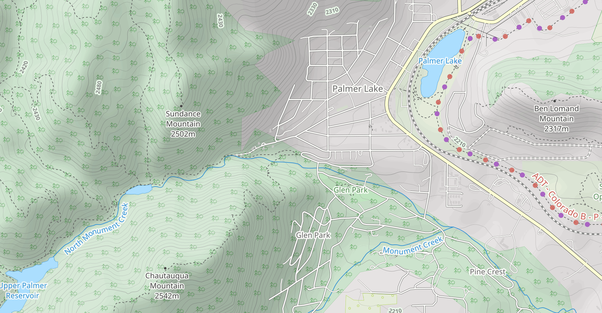 Chautauqua Mountain and Balanced Rock Loop