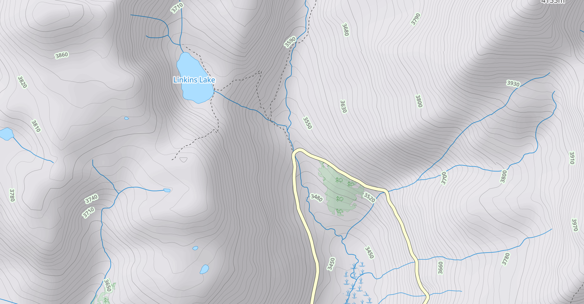 Independence and Lost Man Lake via Lost Man Trail