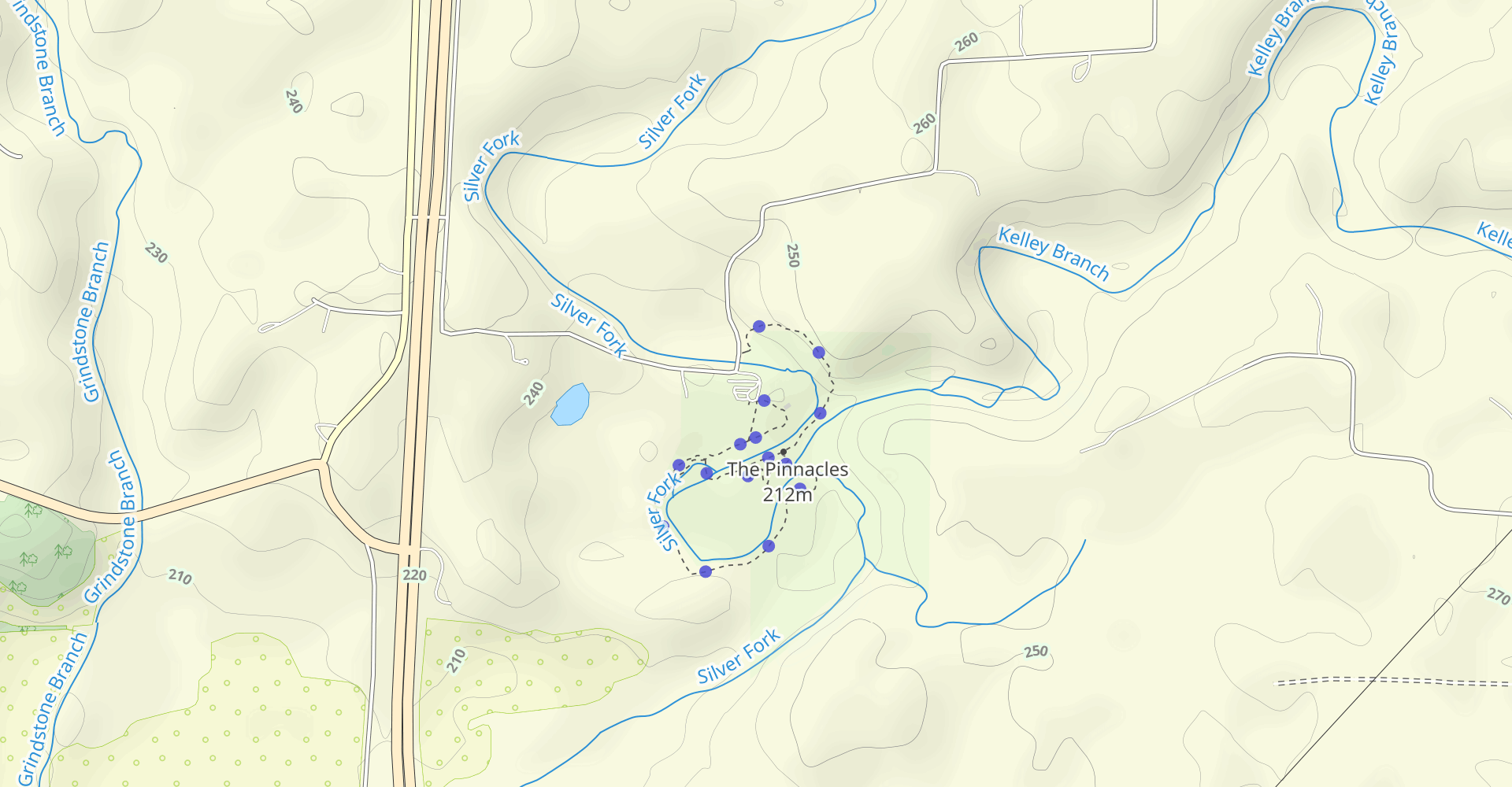 Pinnacles Youth Park Trail