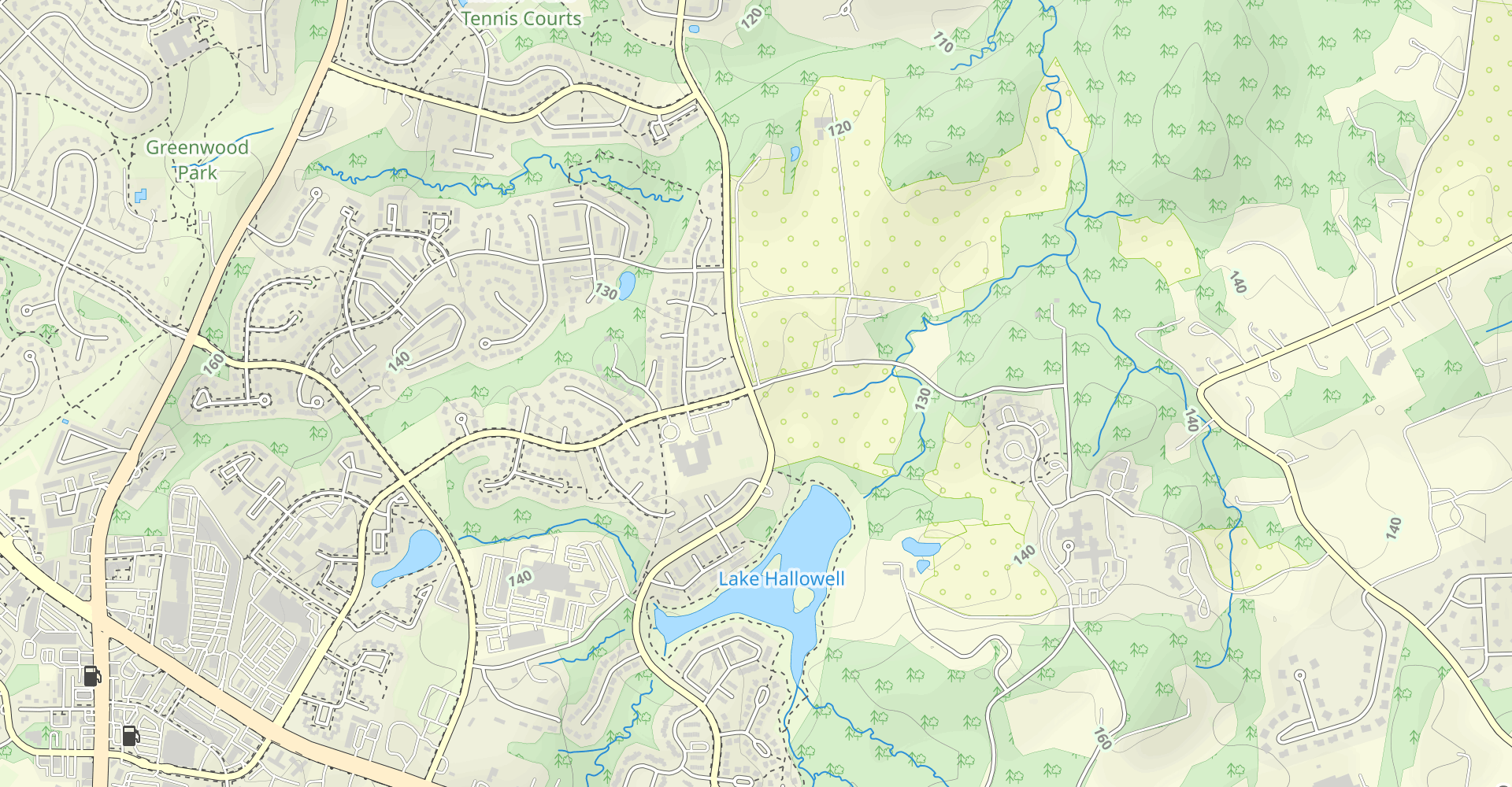 Lake Hallowell Loop Trail