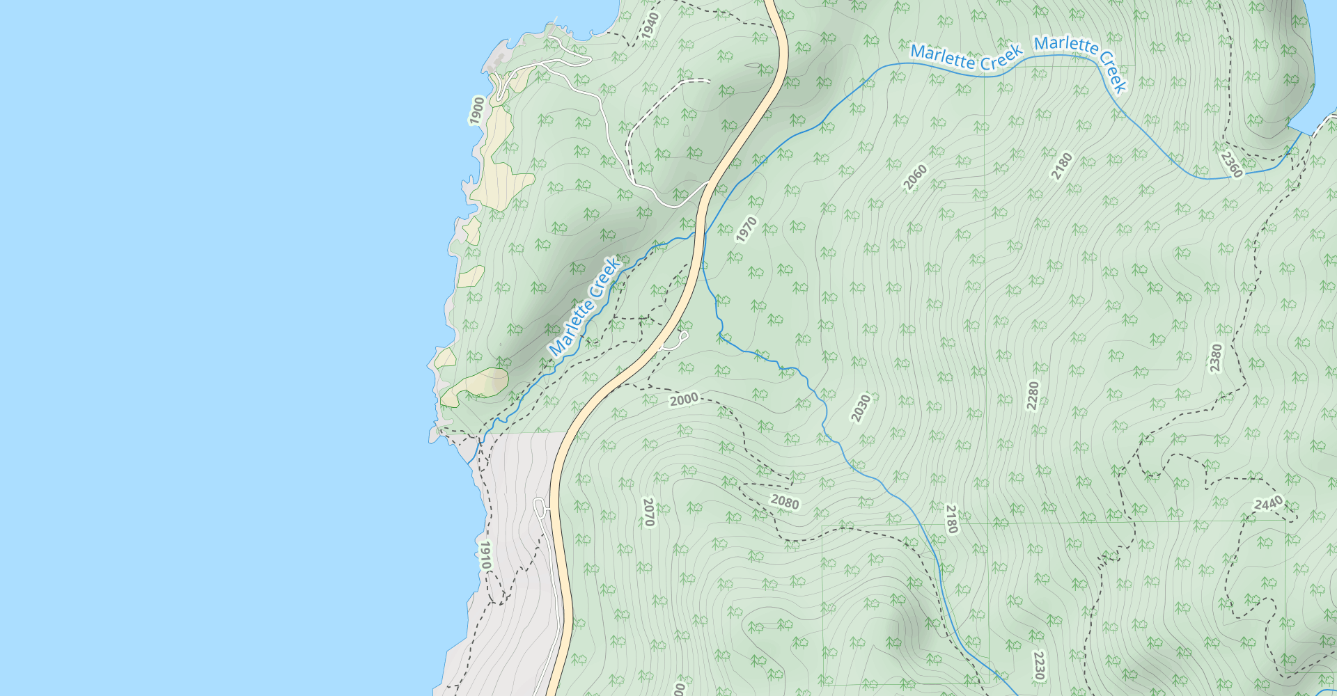 Chimney Beach Trail