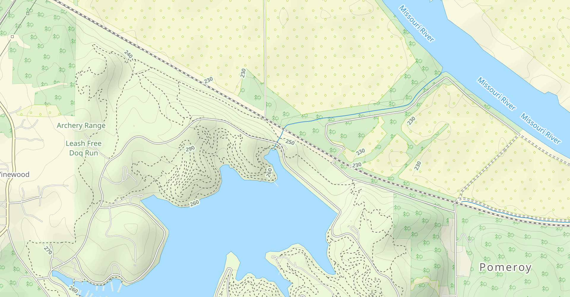 Hike Wyco Lake Bridle Trail