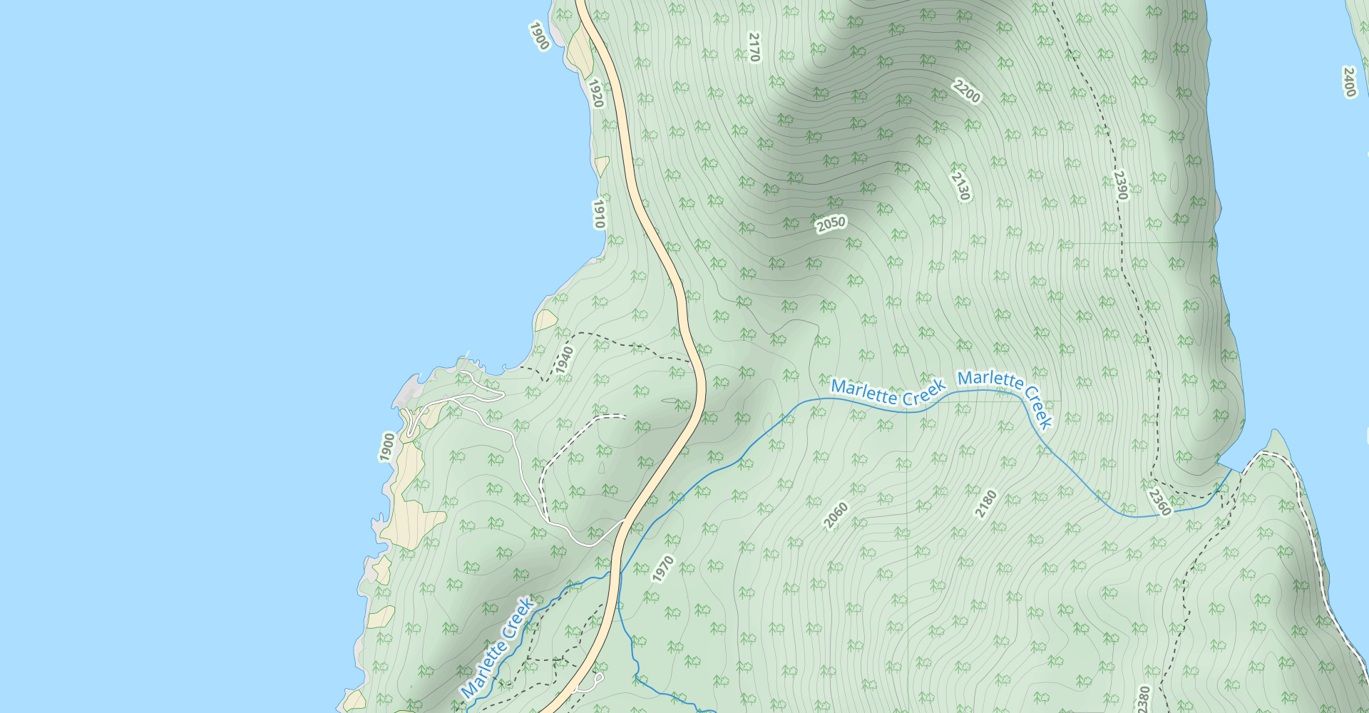 Lodge Beach Trail