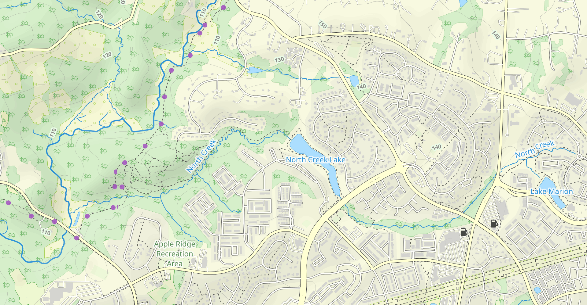 North Creek Lake Trail