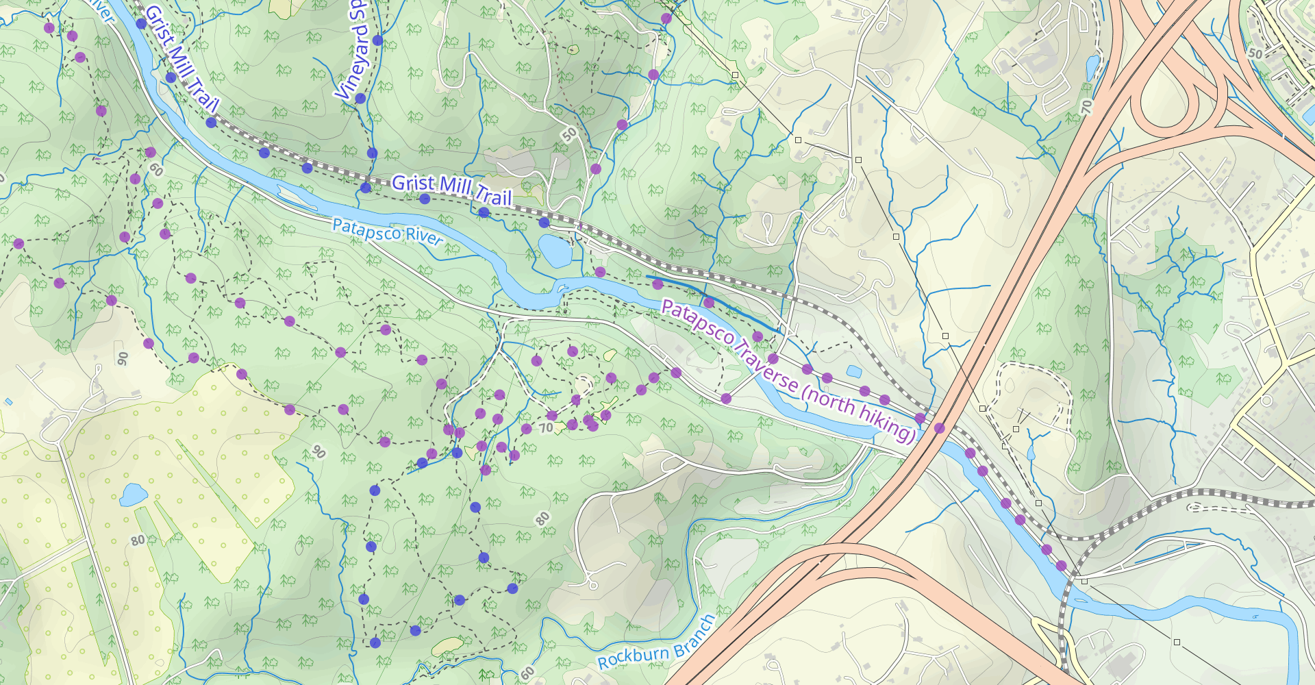 Rockburn Branch Trail Loop
