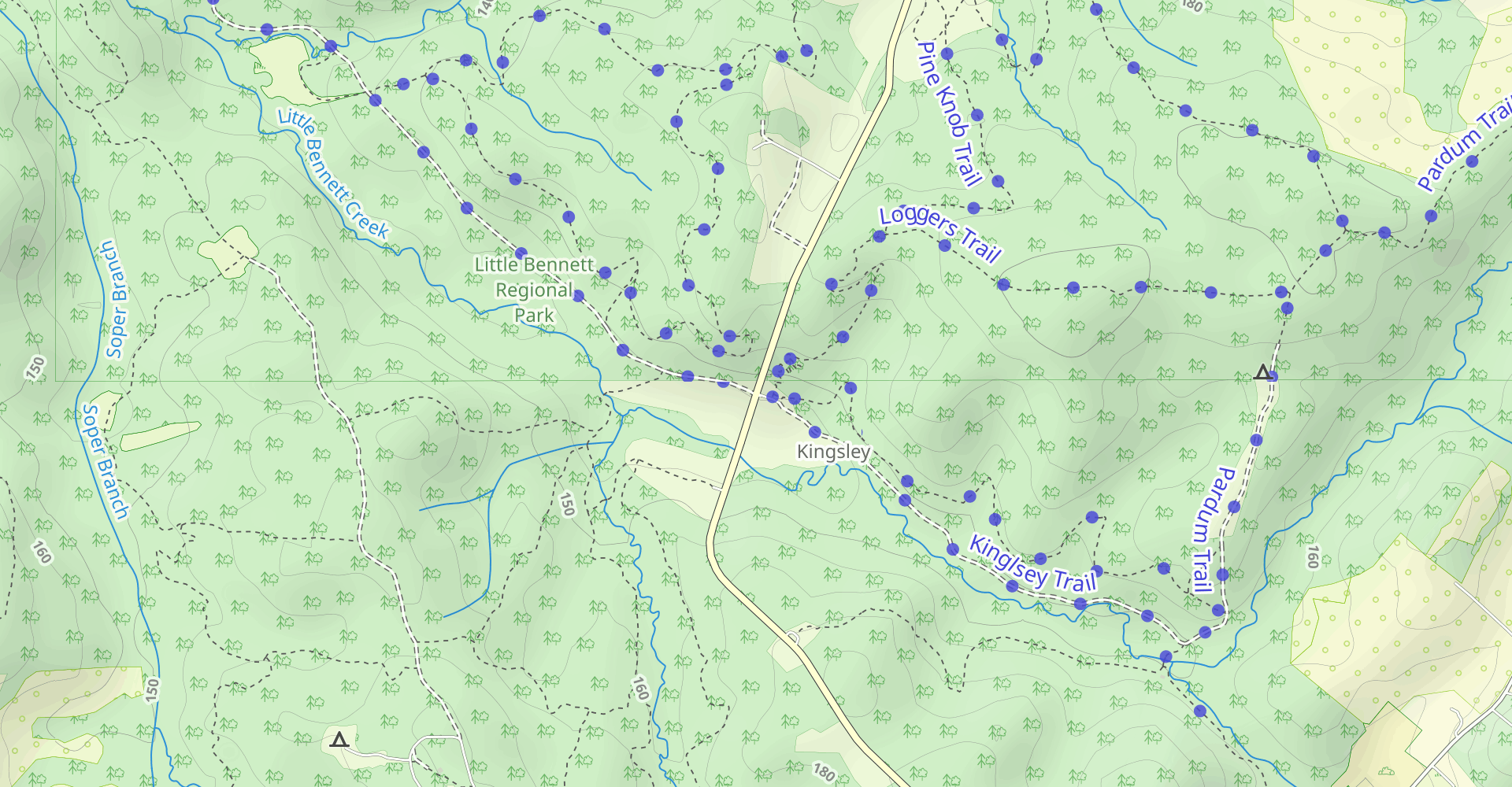 Western Piedmont Trail