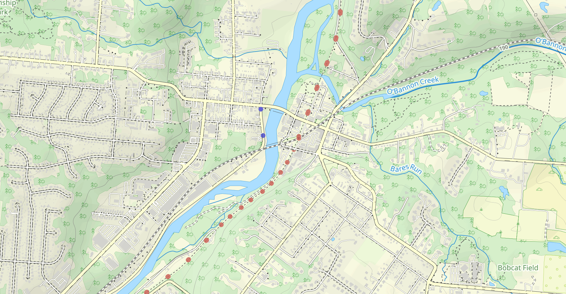 Little Miami Scenic Trail: Loveland to Miamiville