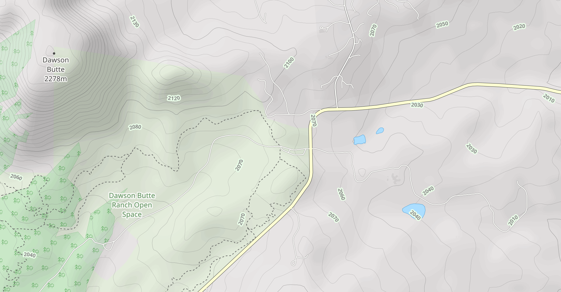 Dawson Butte Ranch Open Space Trail