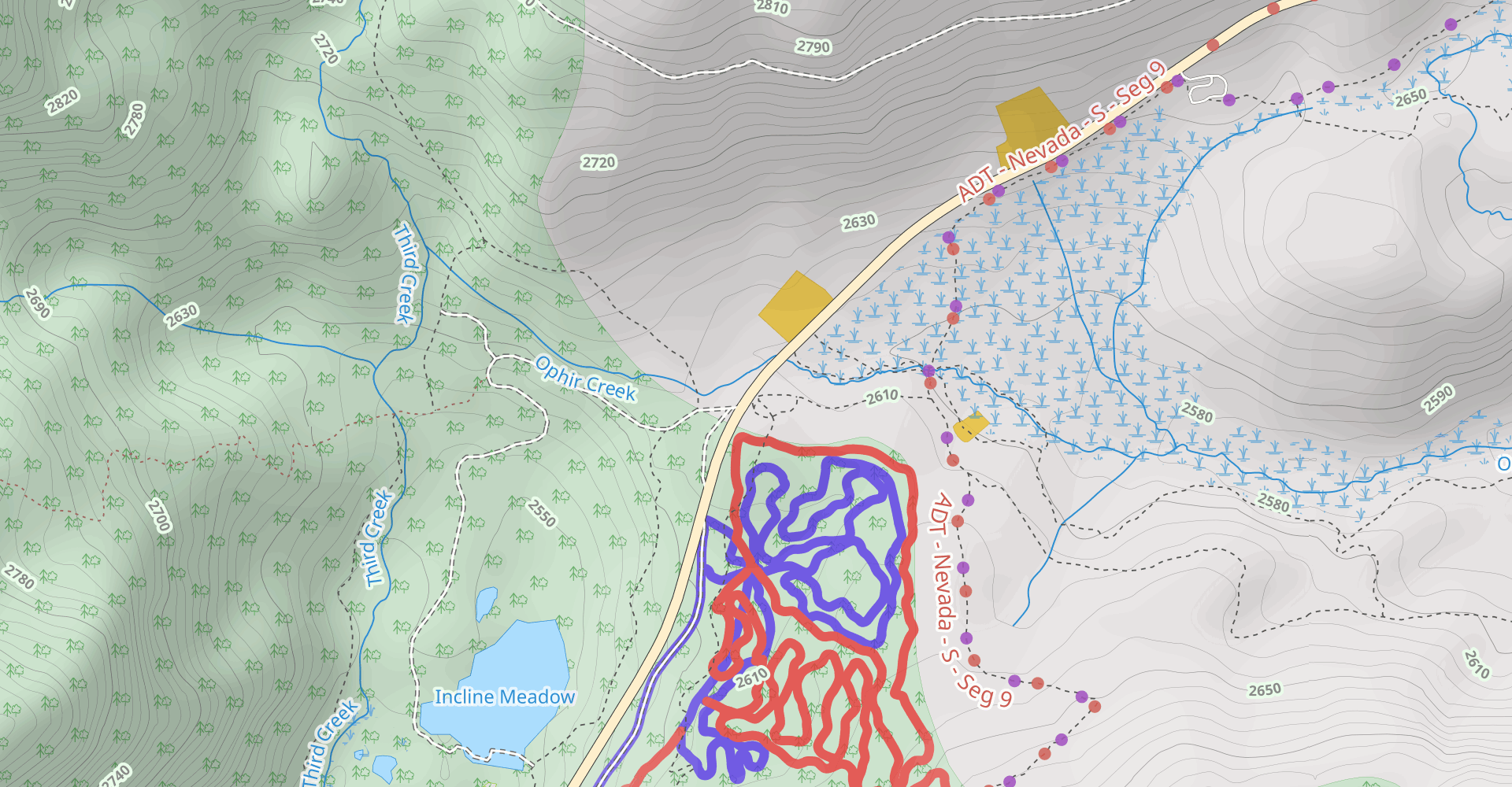 Tyrolean Point-to-Point Trail