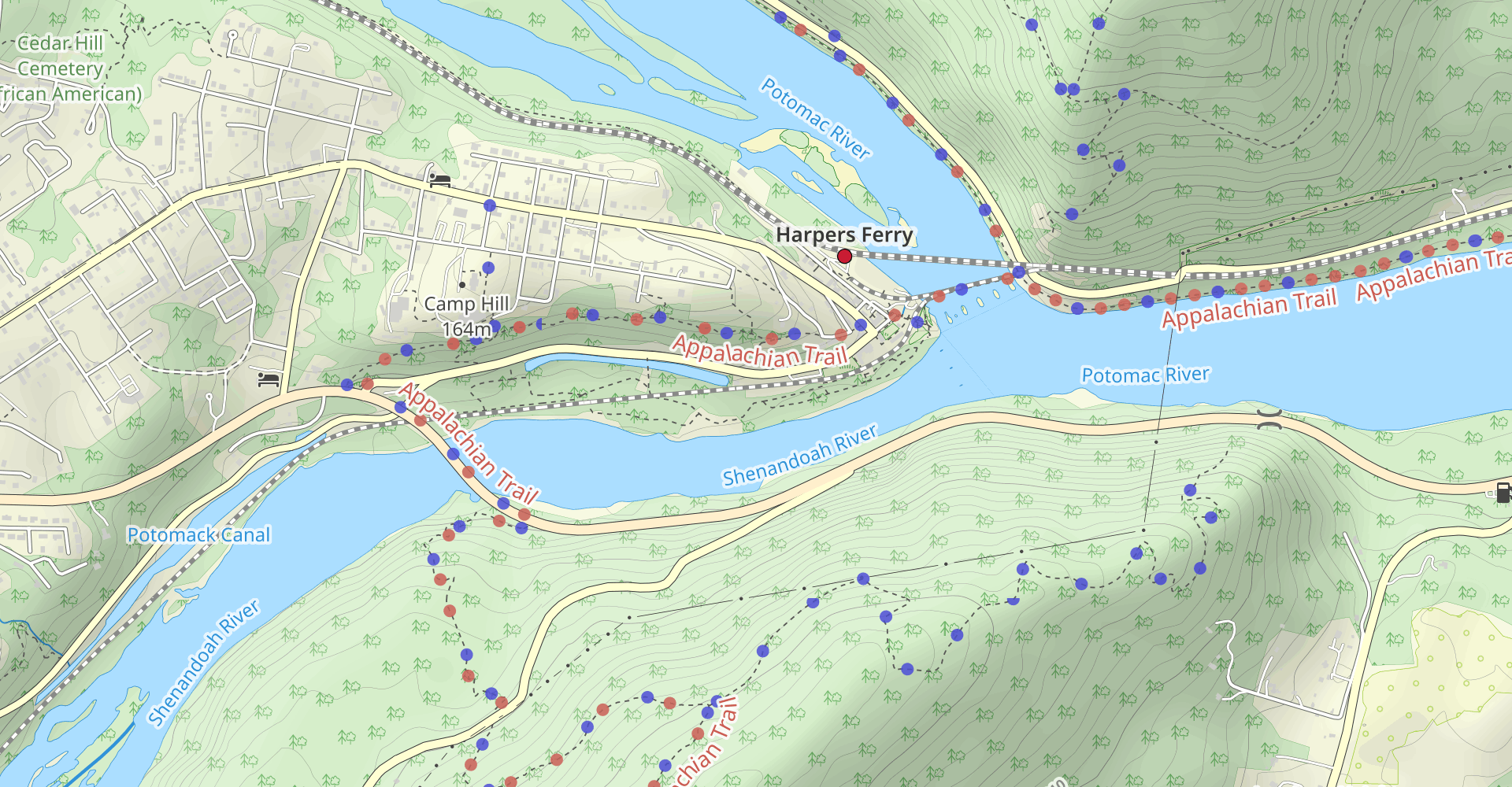 Virginius Island Trail