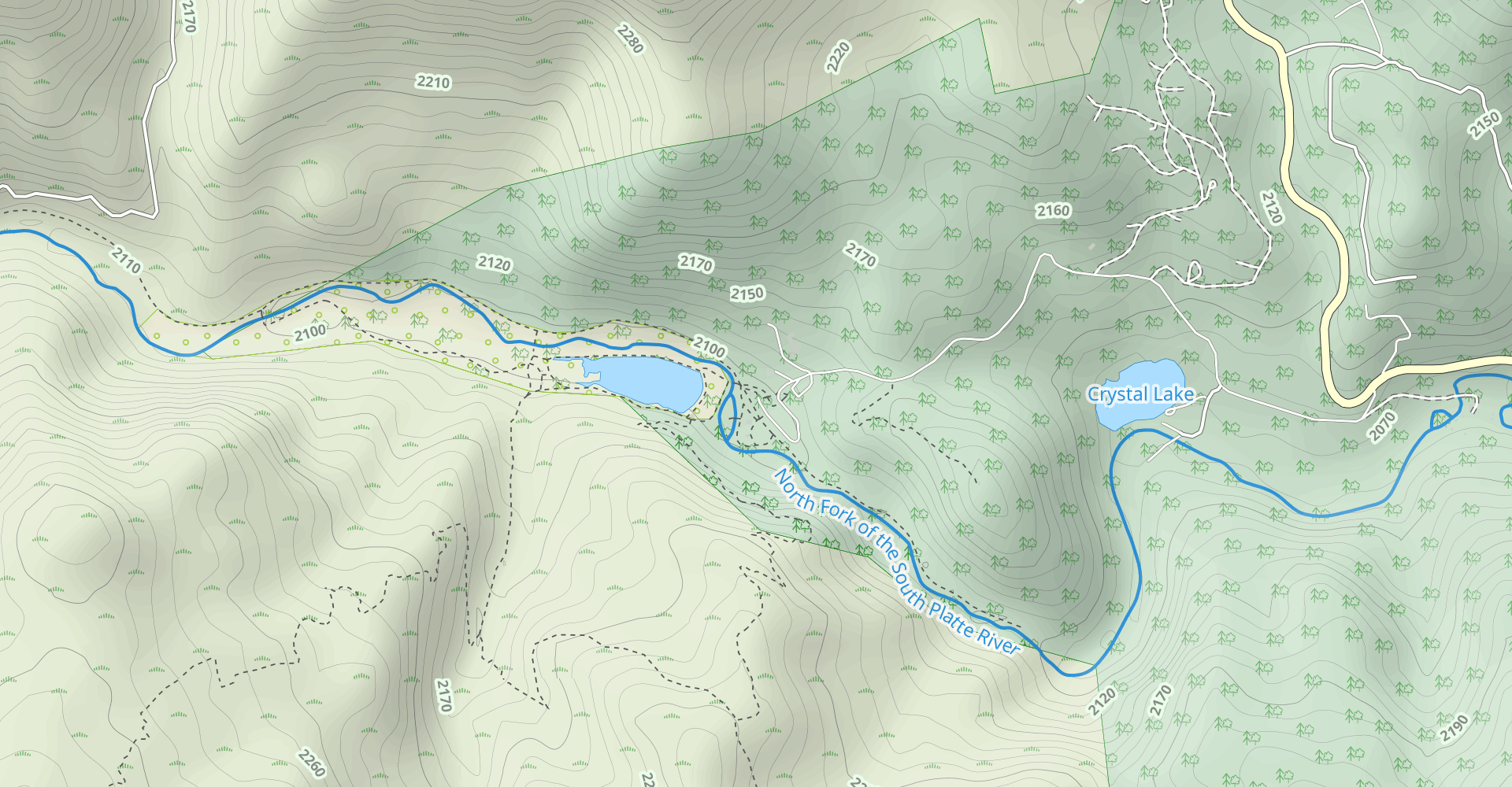 Narrow Gauge and North Fork View Loop