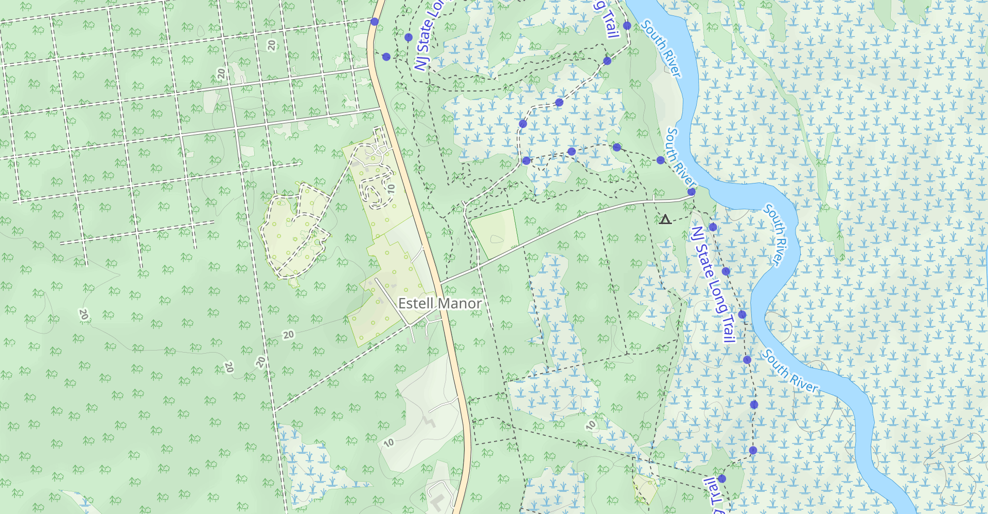 Estell Manor County Park Trails