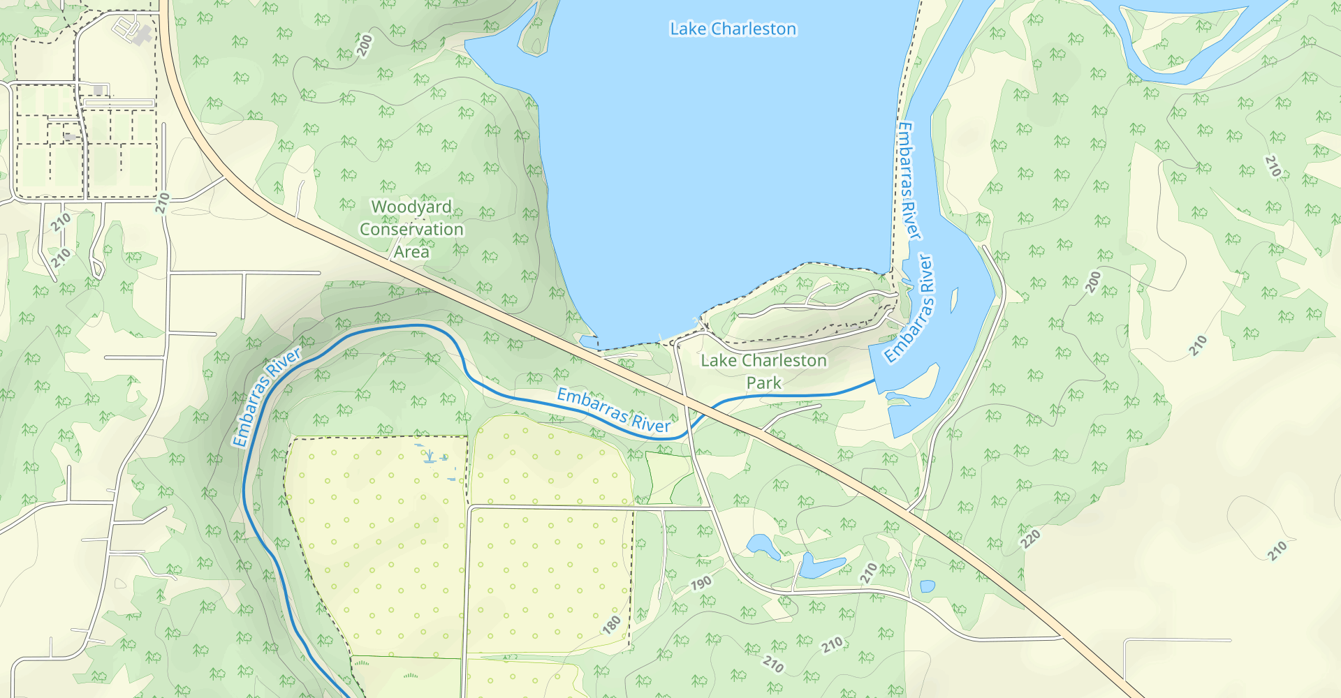 Lake Charleston Loop