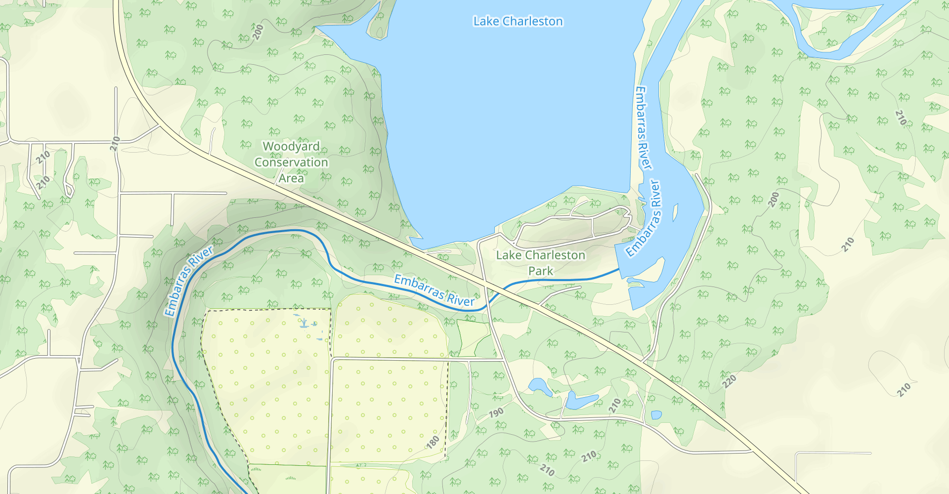 Lake Charleston Loop