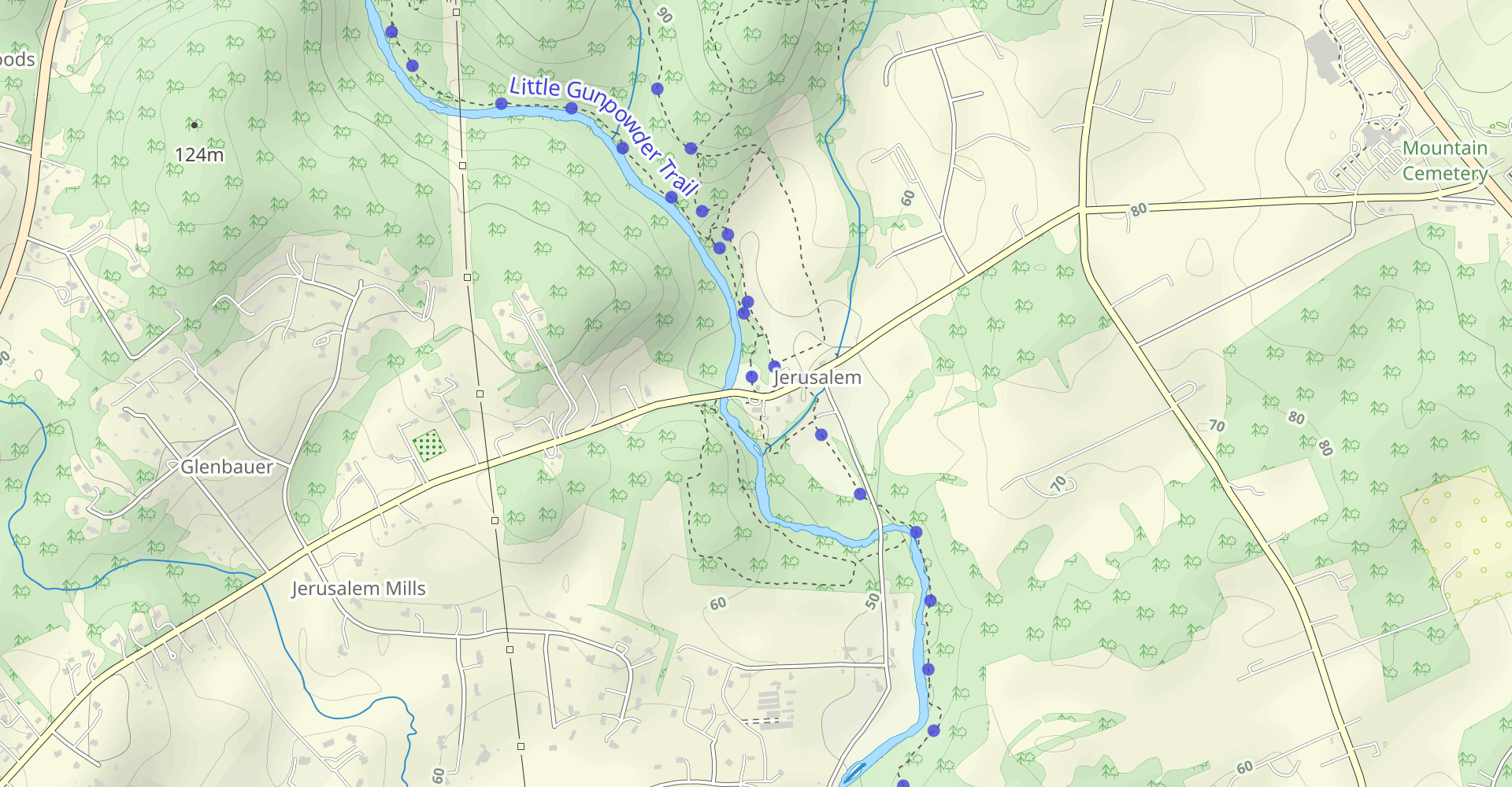 Jerusalem Mills to Harford Road