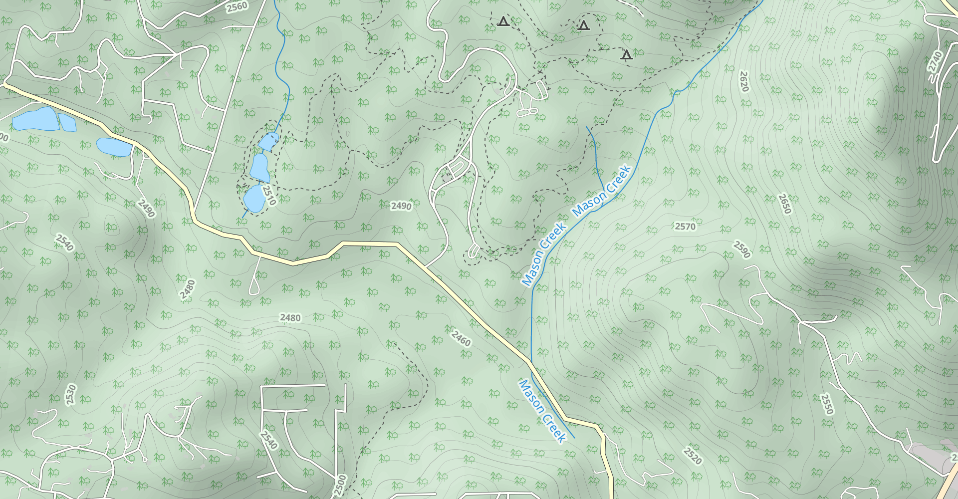 Mason Creek and Old Mill Loop Trail