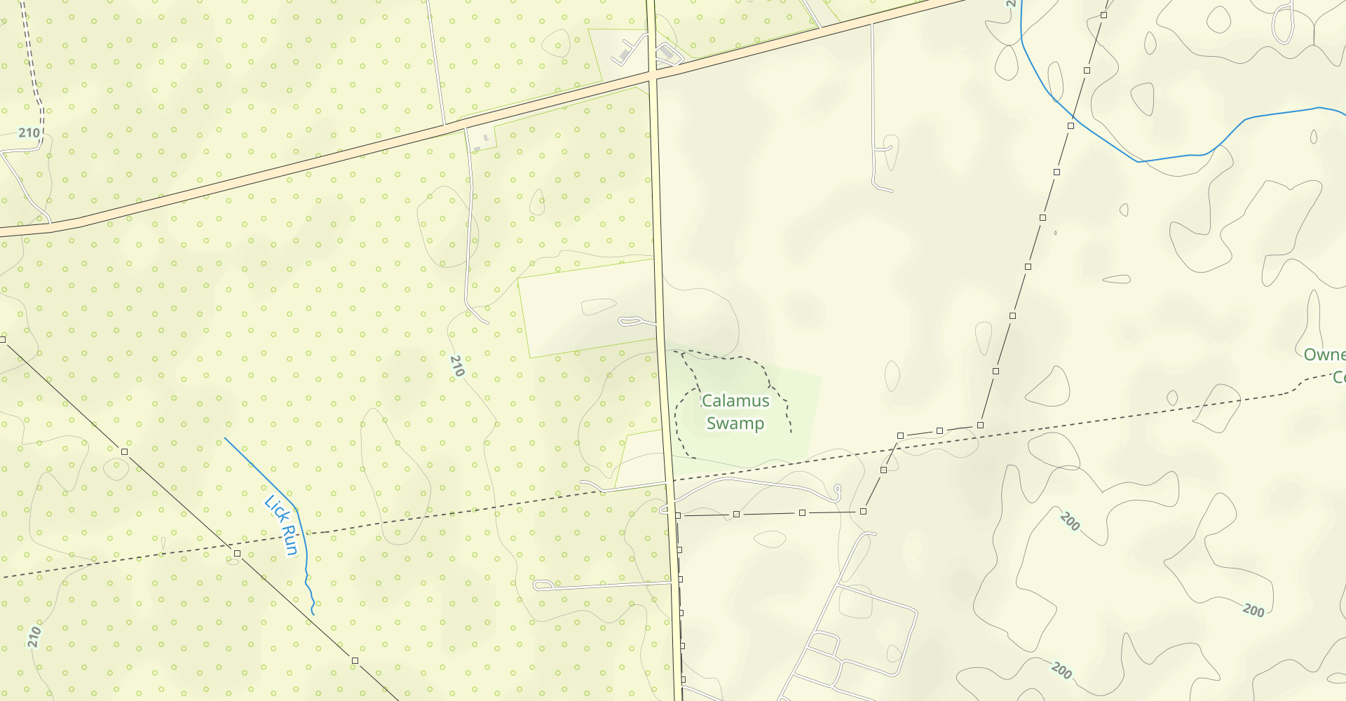 Calamus Swamp Trail