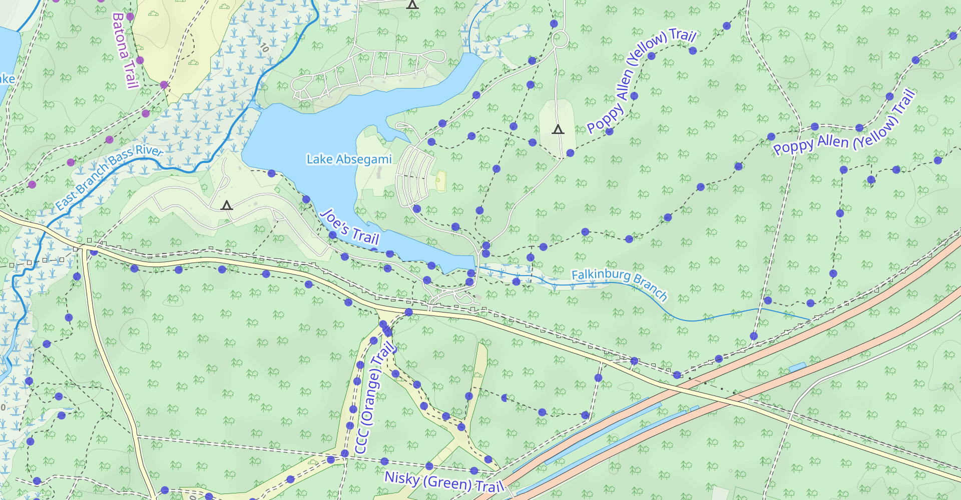 Tan "Connector Trail"