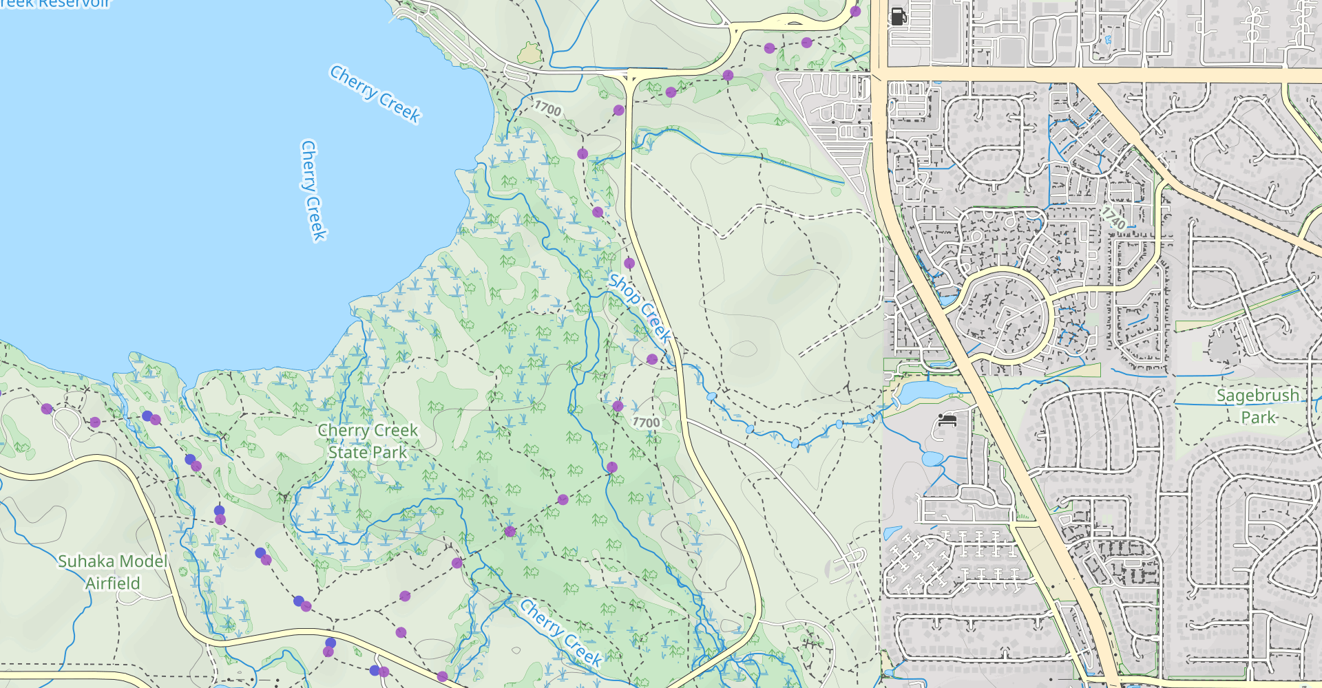 Smoky Hill Trail to Parker Road Trail Loop