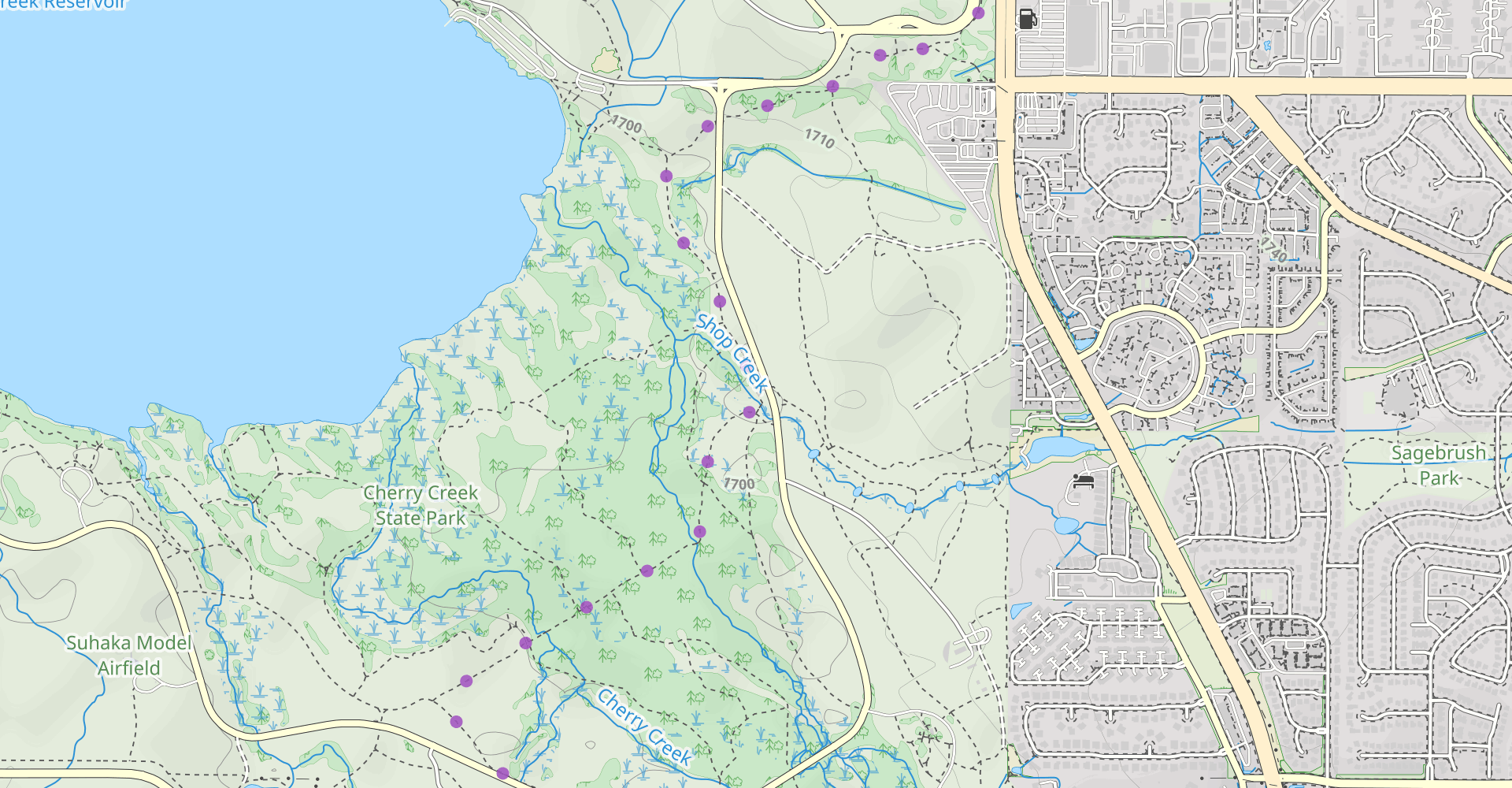 Smoky Hill Trail to Parker Road Trail Loop