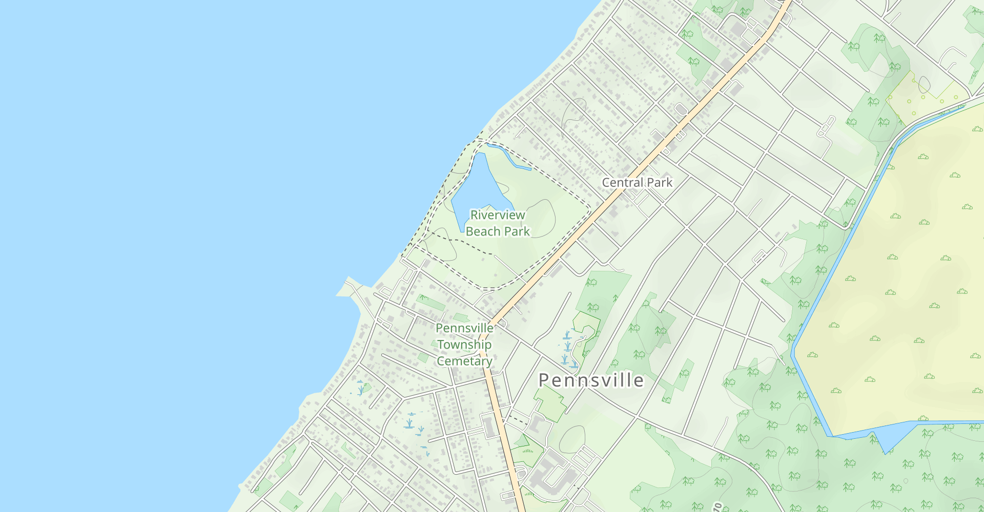 Pennsville Riverview Park Loop