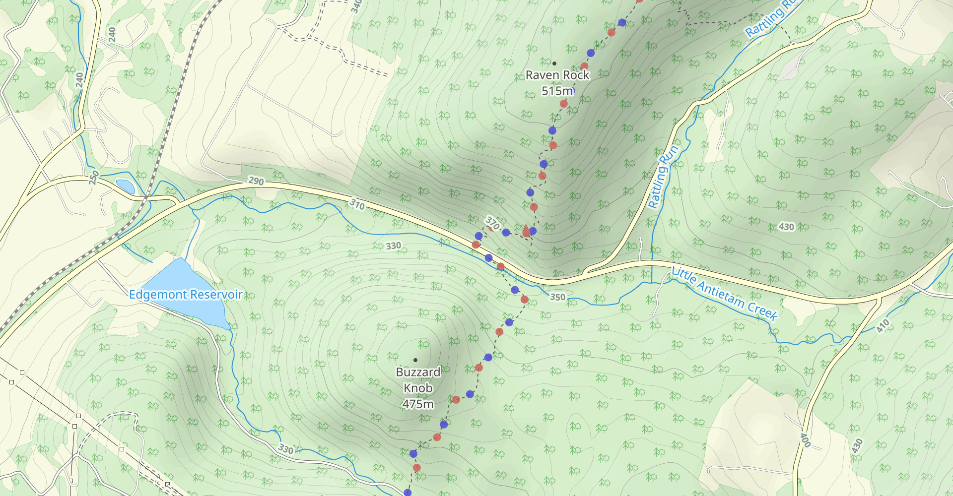 Appalachian Trail: Raven Rock to Pen Mar