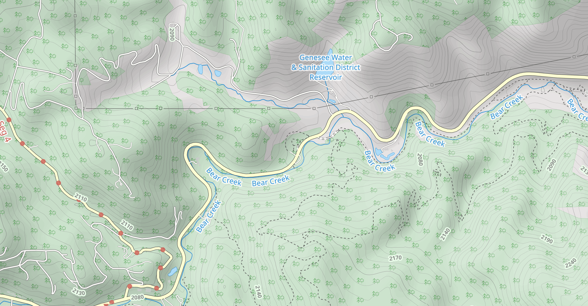 Bear Creek Trail to Panorama Point