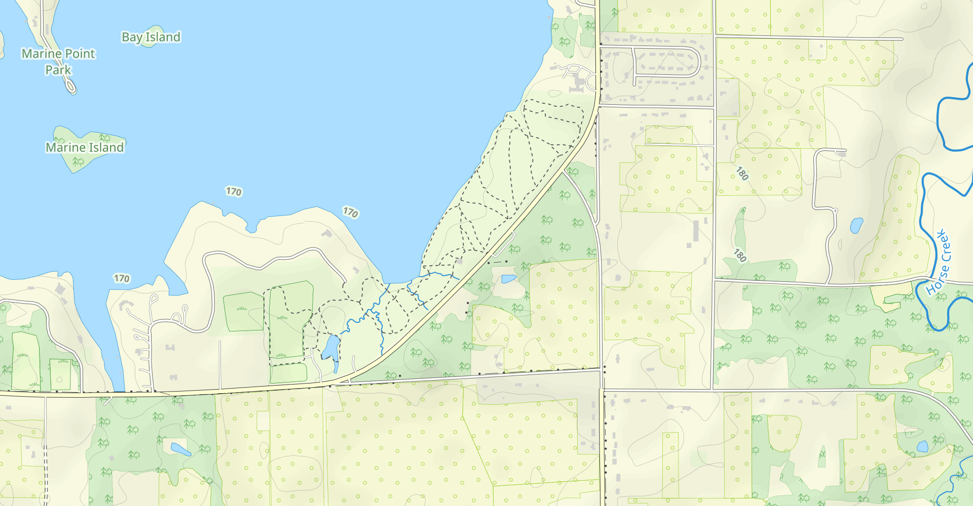 Walnut to Lake Trail Loop