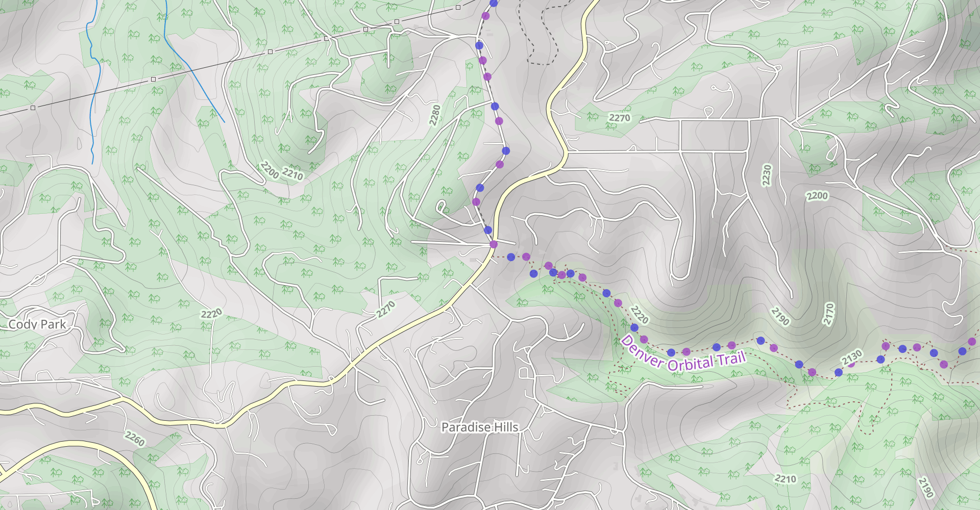 Apex Trail to Enchanted Forest Trail Loop