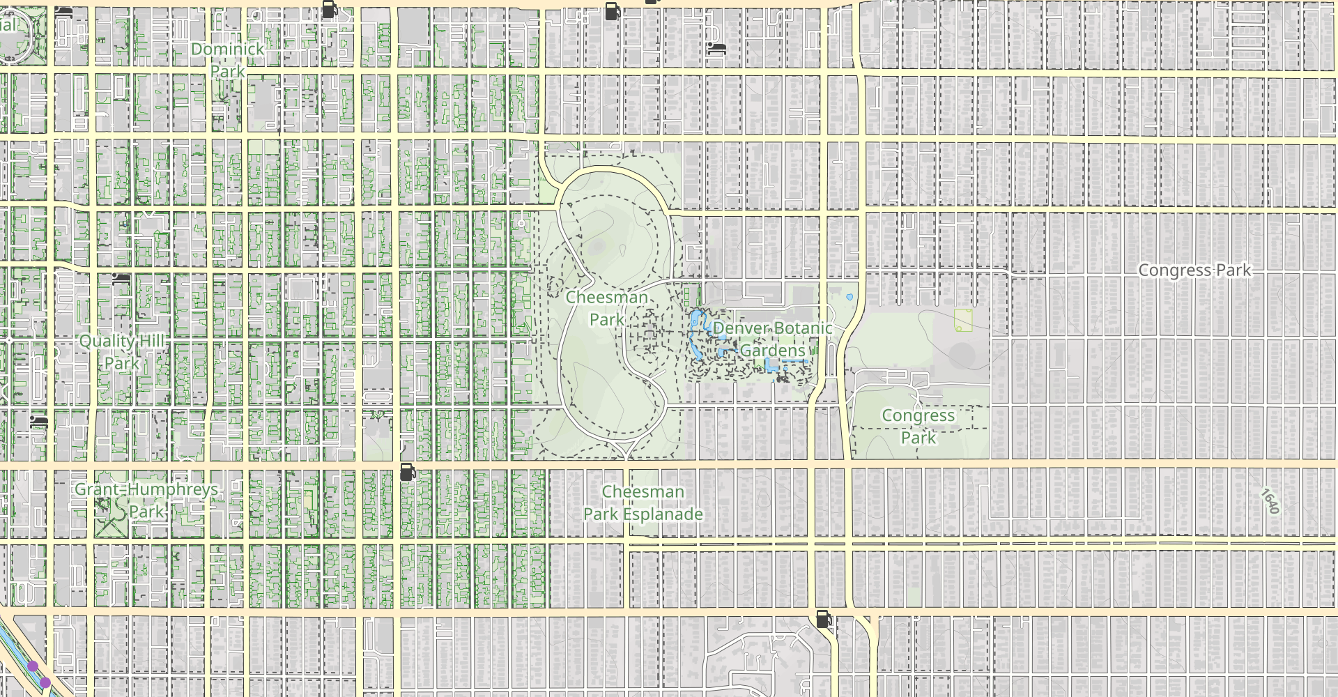 Cheesman Park Outer Loop