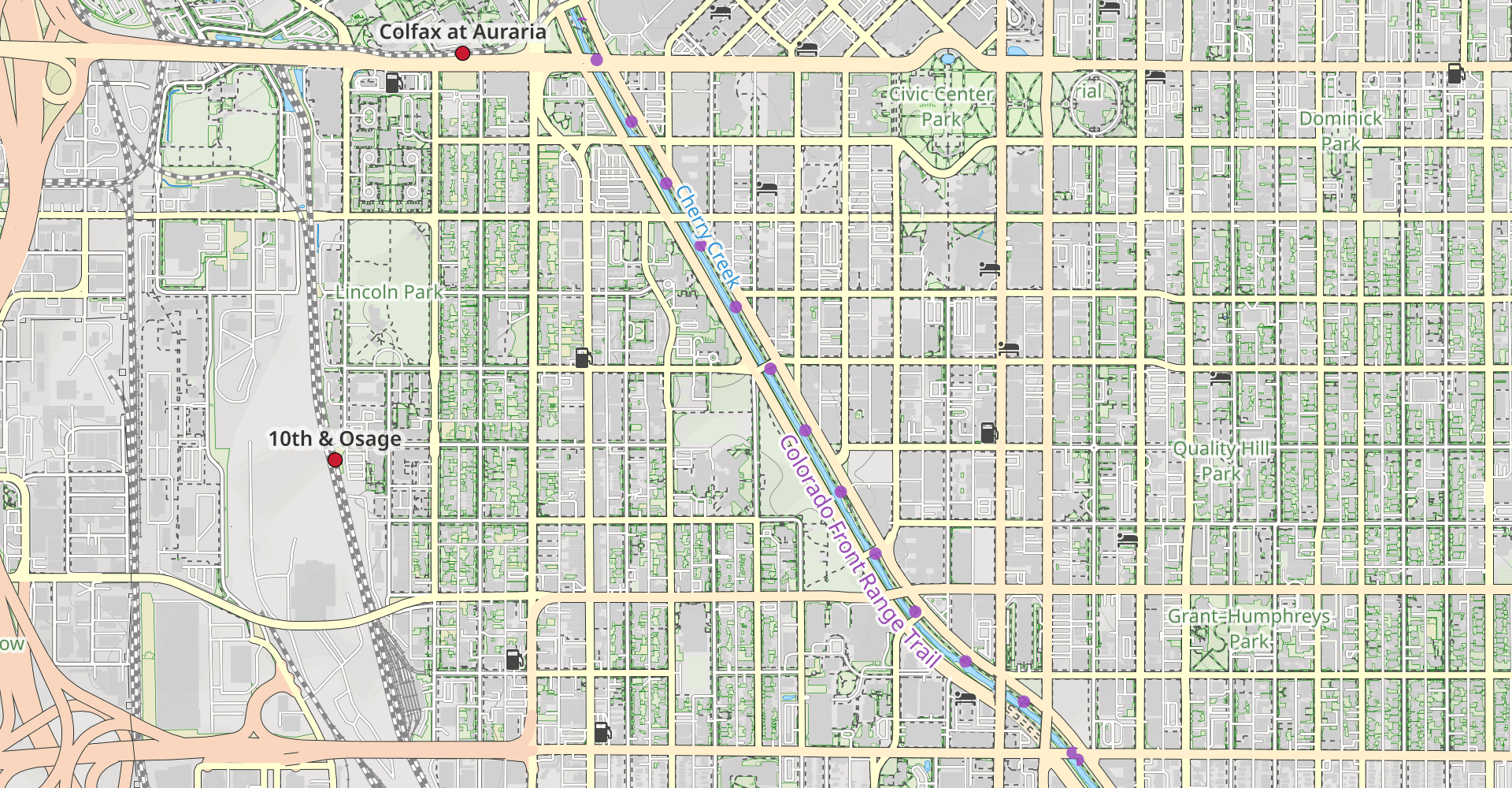 Sunken Gardens Park Loop