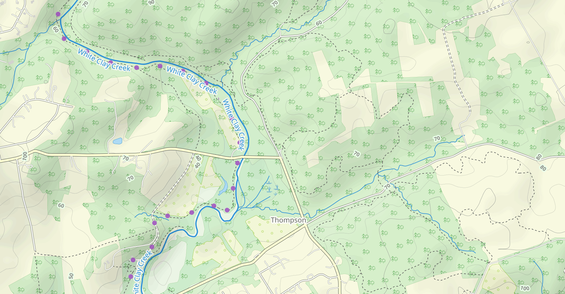 Hike Charles Bailey And Yeatman Station Road Loop