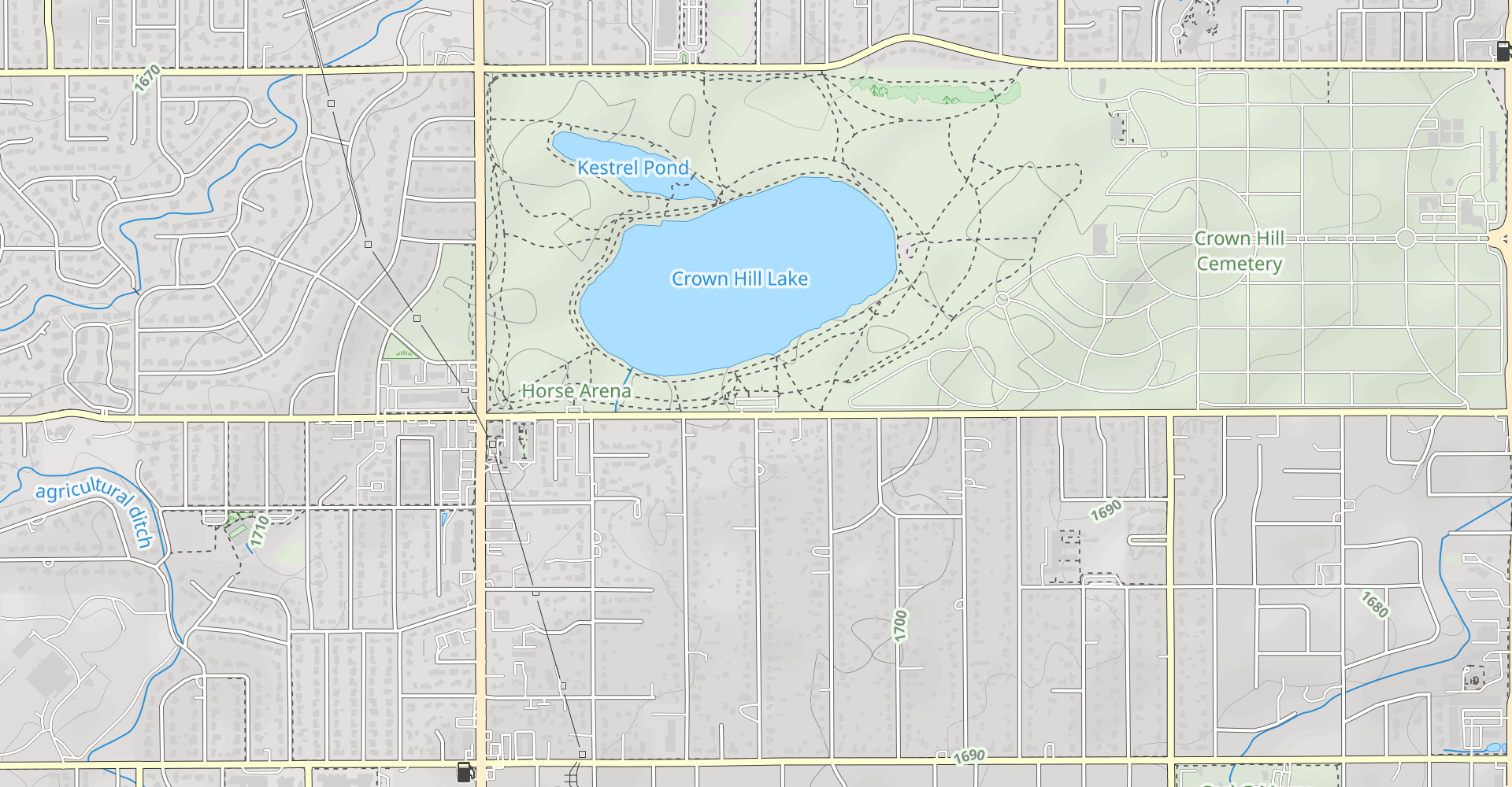 Crown Hill Lake Loop