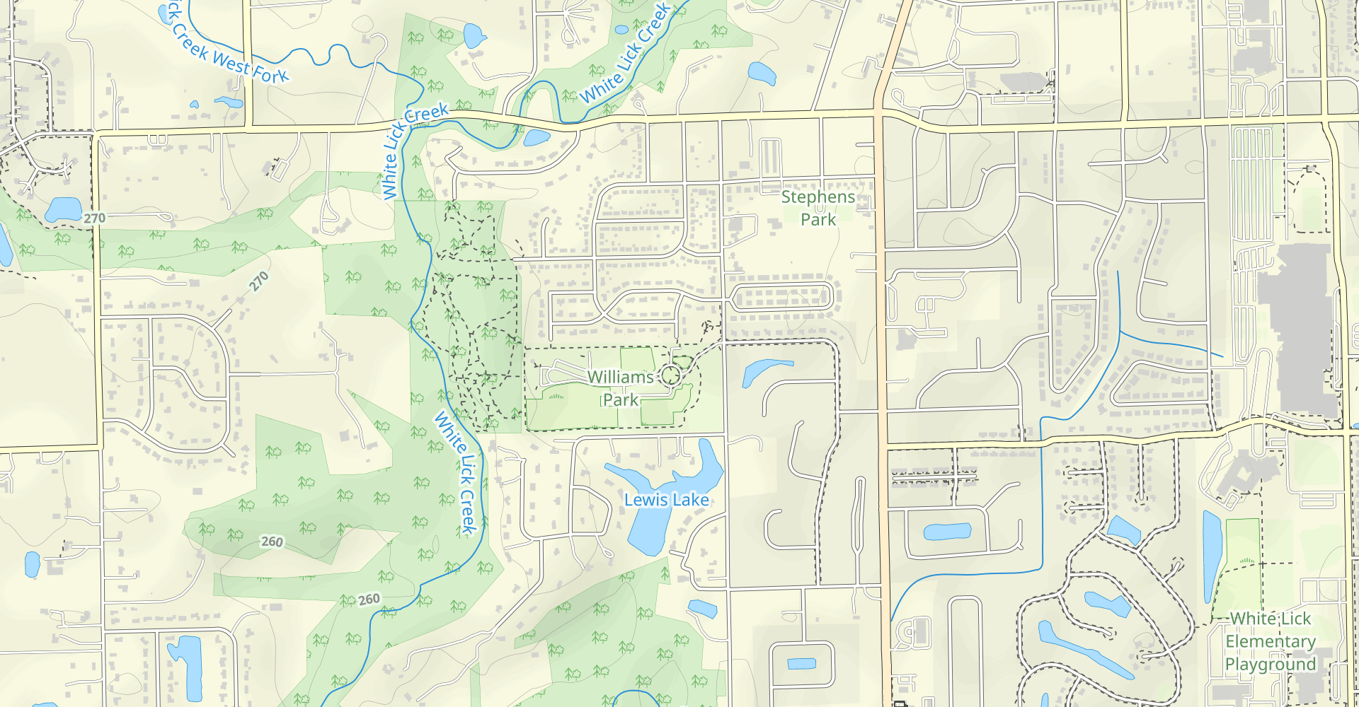 Hike Williams Park Trails