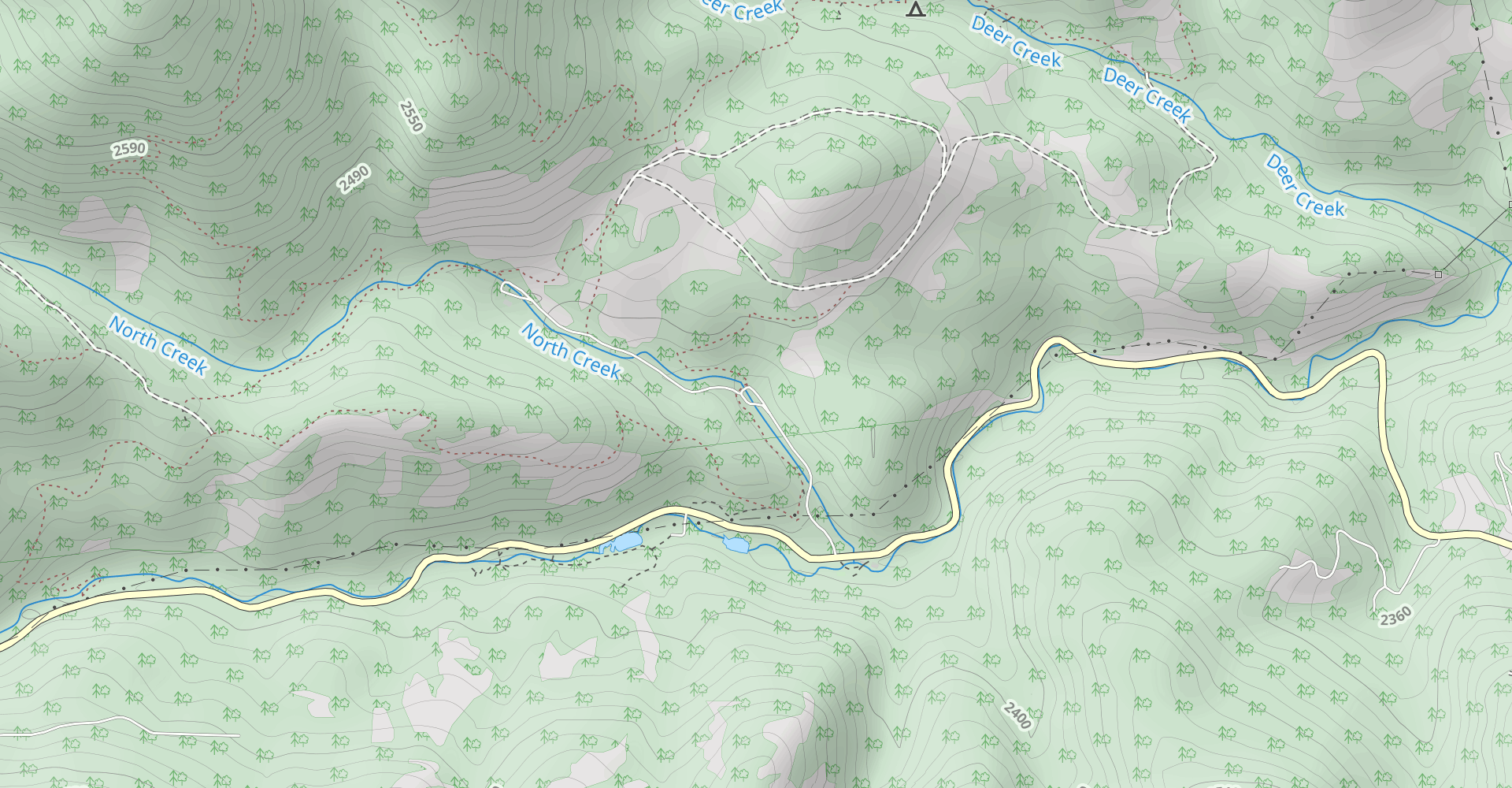 Mountain Lion Trail to Burro Trail Loop