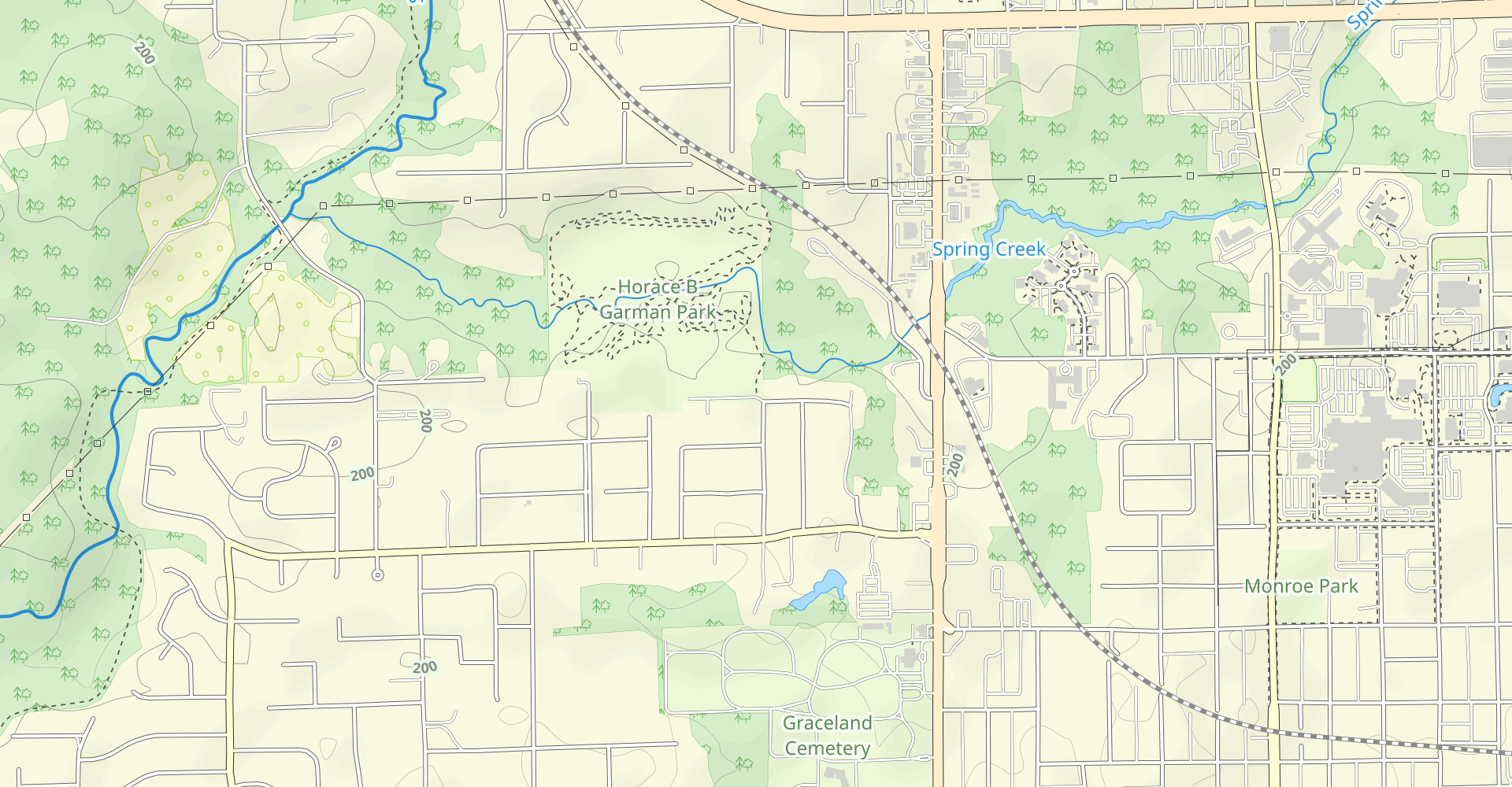 Horace B Garman Park MTB Loop